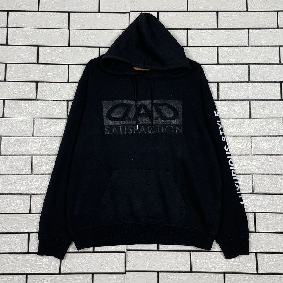 Japanese Brand DAD Satisficaton Pullover Hoodie Size US L / EU 52-54 / 3 - 1 Thumbnail