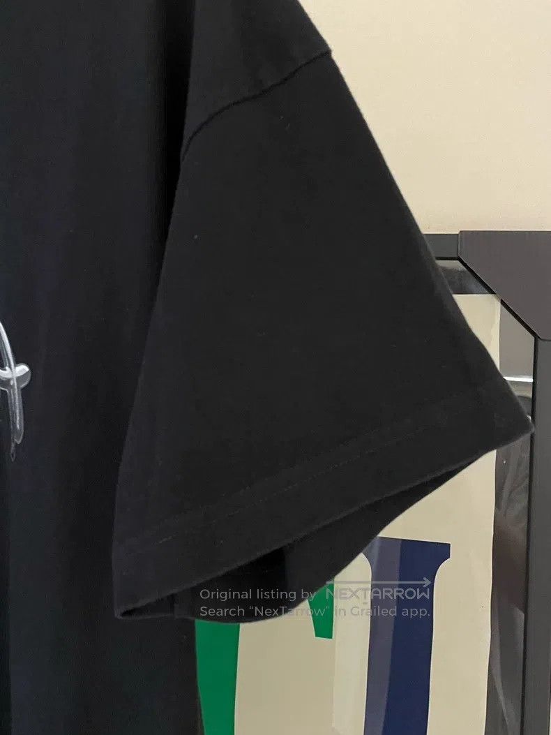 Balenciaga Balenciaga Jelly Dripping Logo Letter Printed Black Short Size US XS / EU 42 / 0 - 4 Thumbnail