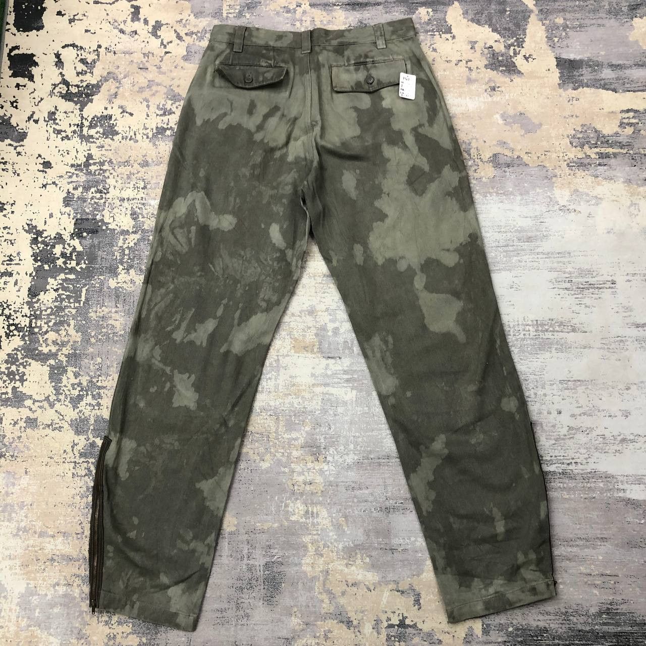 Japanese Brand P47 FISSARE HOMME DOUBLE KNEE ZIPPER PANTS Size US 32 / EU 48 - 2 Thumbnail