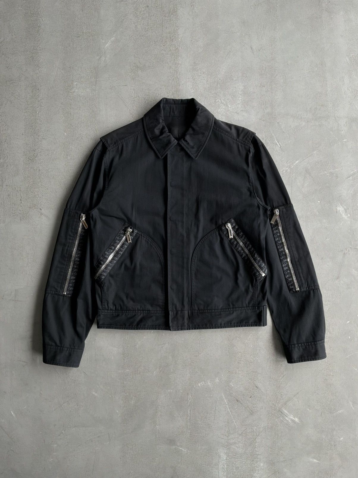 Dior Dior - Multizip Oblique Monogram Blouson Size US S / EU 44-46 / 1 - 1 Thumbnail
