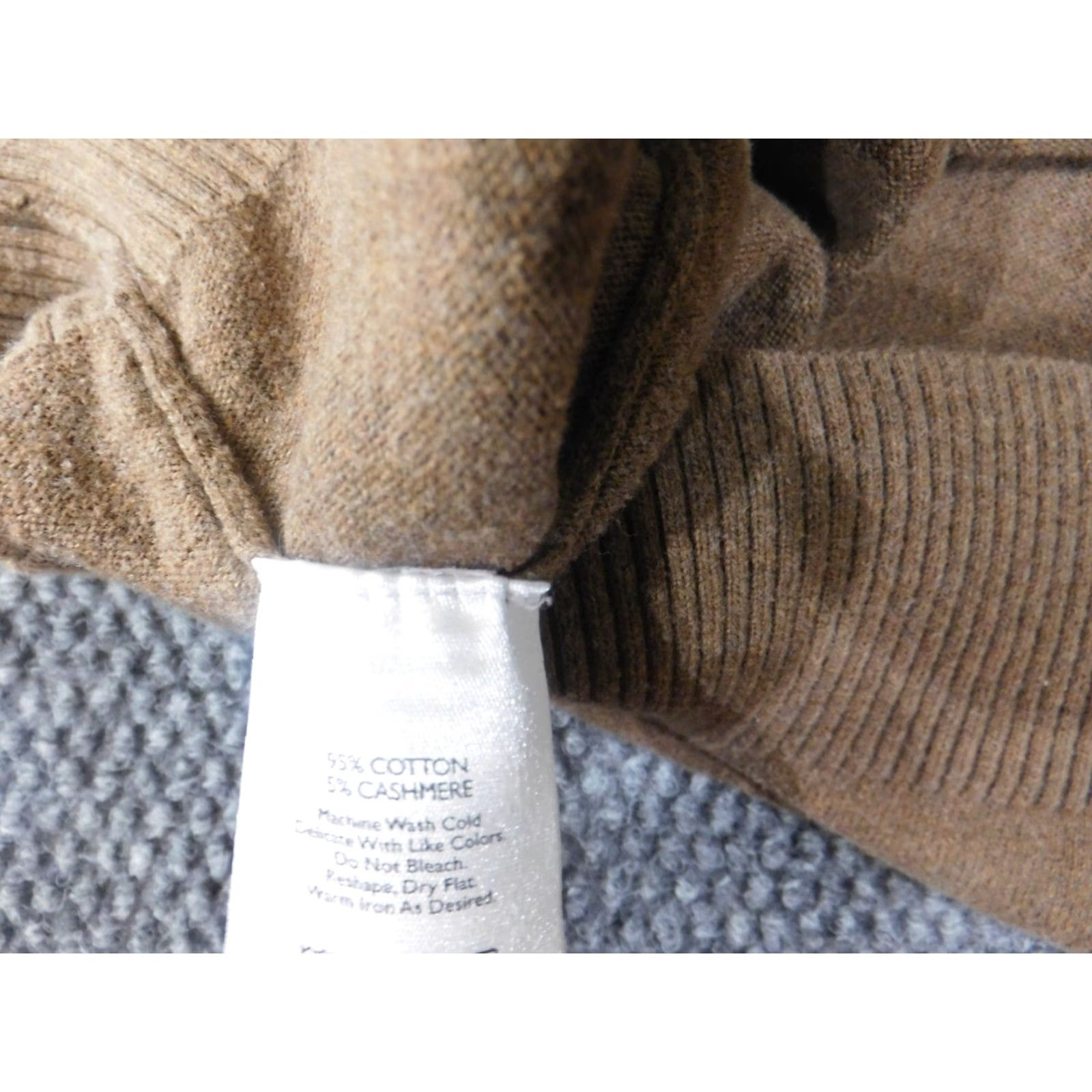 Eddie Bauer VINTAGE Eddie Bauer Sweater Mens XL Brown Pullover Retro Outdoors Hiking Mock Neck Long Sleeve Chunky-Knit Size US XL / EU 56 / 4 - 7 Thumbnail