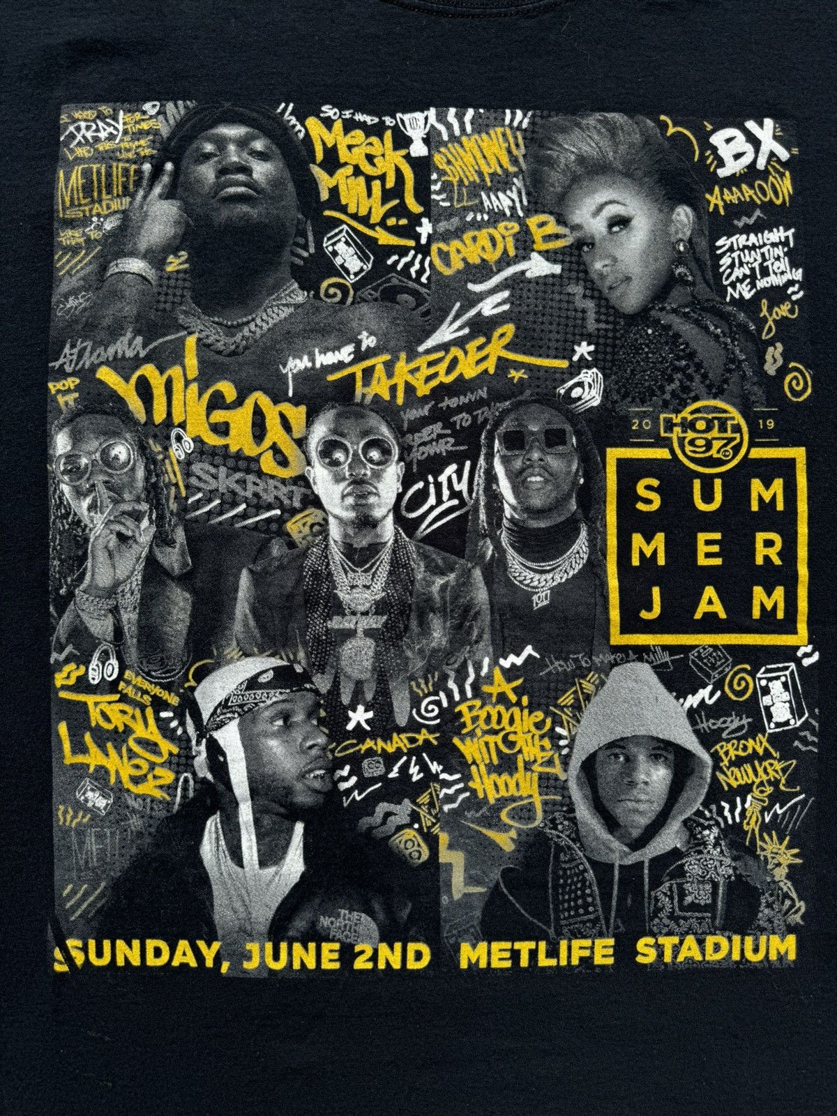 Band Tees × Rap Tees Hot 97 Summer Jam Concert T-Shirt Size US L / EU 52-54 / 3 - 3 Thumbnail