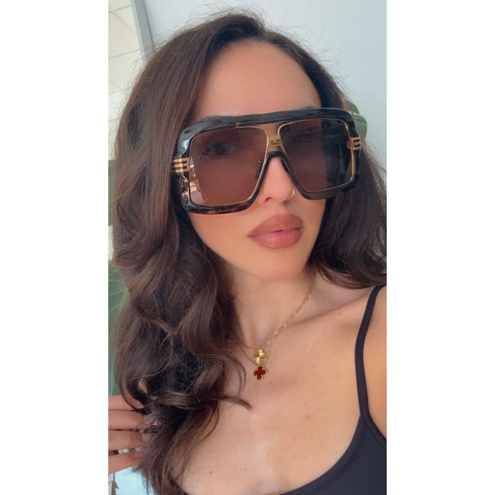 Gucci NEW Gucci GG0900S Havana Brown Aviator Sunglasses $650 Size ONE SIZE - 2 Thumbnail