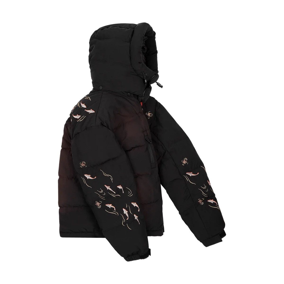 Derschutze "koi fish" Puffer black Size US L / EU 52-54 / 3 - 4 Thumbnail