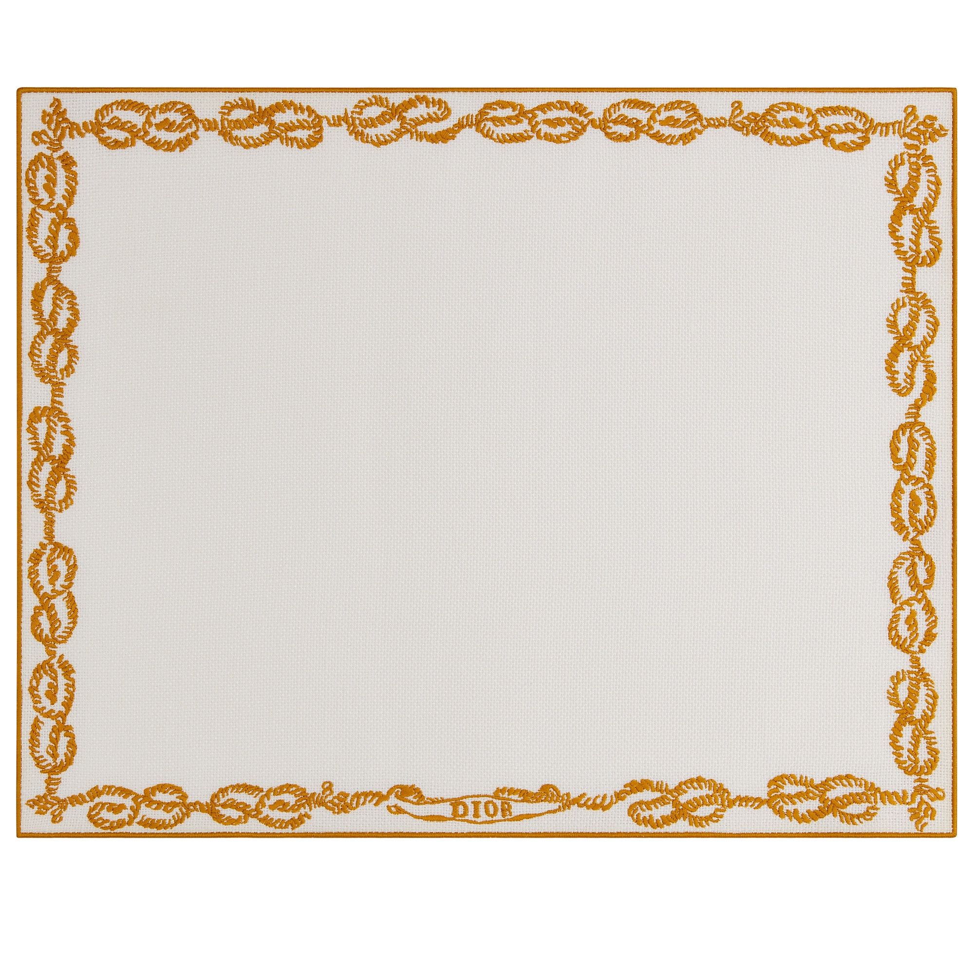 Dior o1bcso1str0624 Size: OS / Placemat in Yellow Size ONE SIZE - 1 Thumbnail