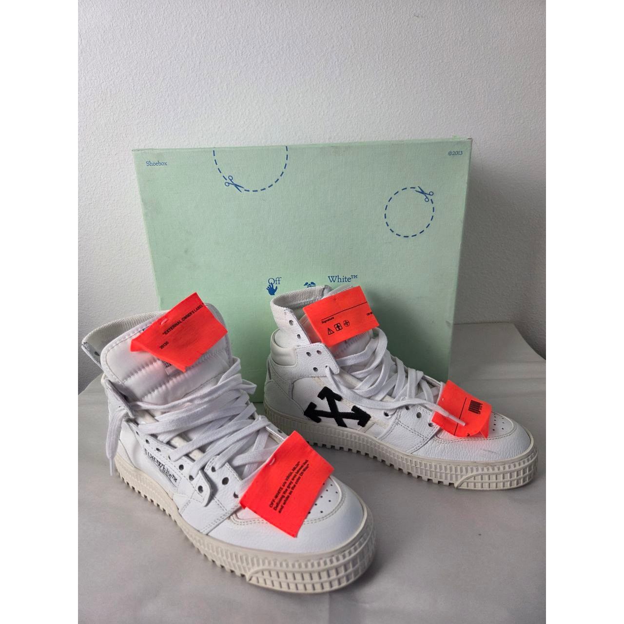 Off-White Off White 3.0 Off Court High Top Sneakers EU 38 Made Italy Size US 8 / IT 38 - 3 Thumbnail