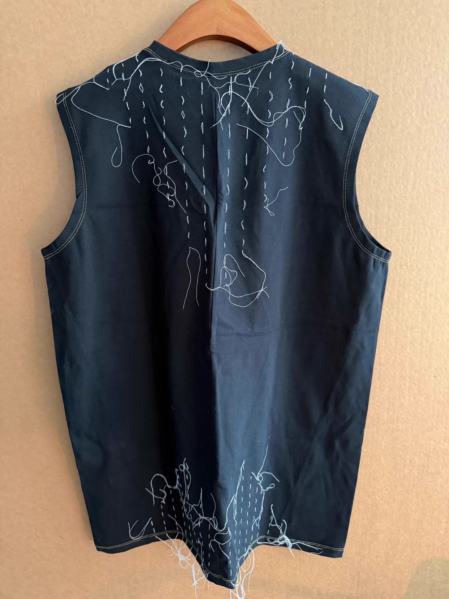 Per Gotesson per golesson Black Sleeveless Tank Top Q16 Size US XL / EU 56 / 4 - 3 Thumbnail