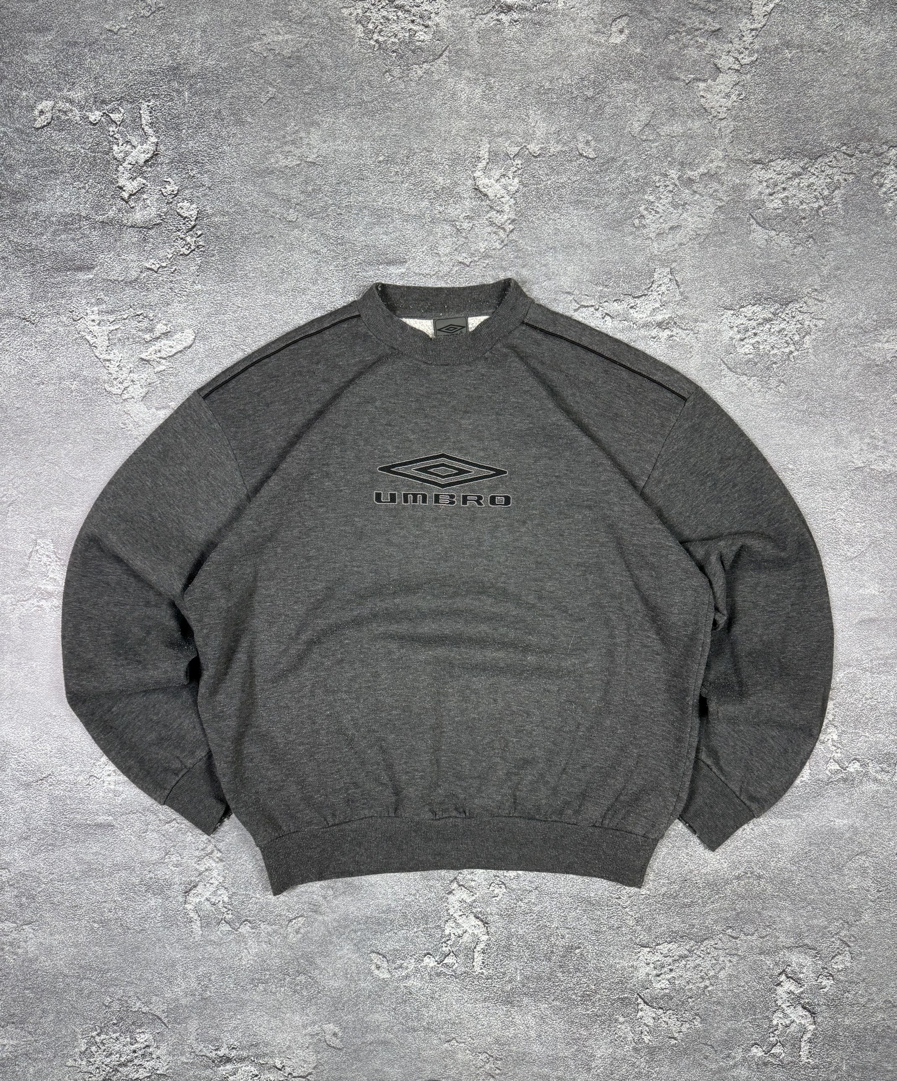 Umbro Umbro Crew Neck Fleece Sweatshirt Logo Size L Streetwear Size US L / EU 52-54 / 3 - 1 Thumbnail
