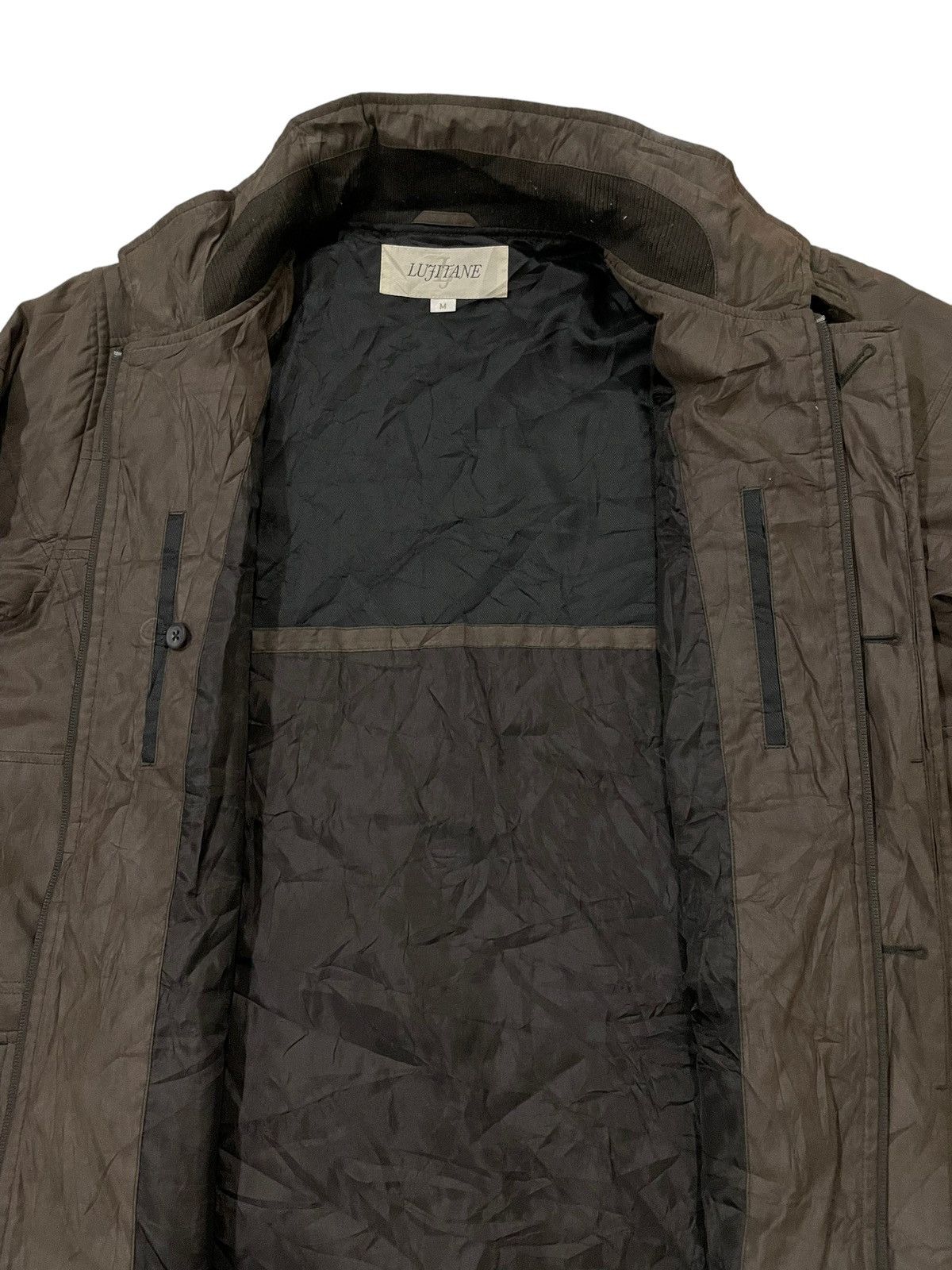 Japanese Brand Lujitane Zip-up Puffer Water Resistant Jacket Size US M / EU 48-50 / 2 - 11 Thumbnail