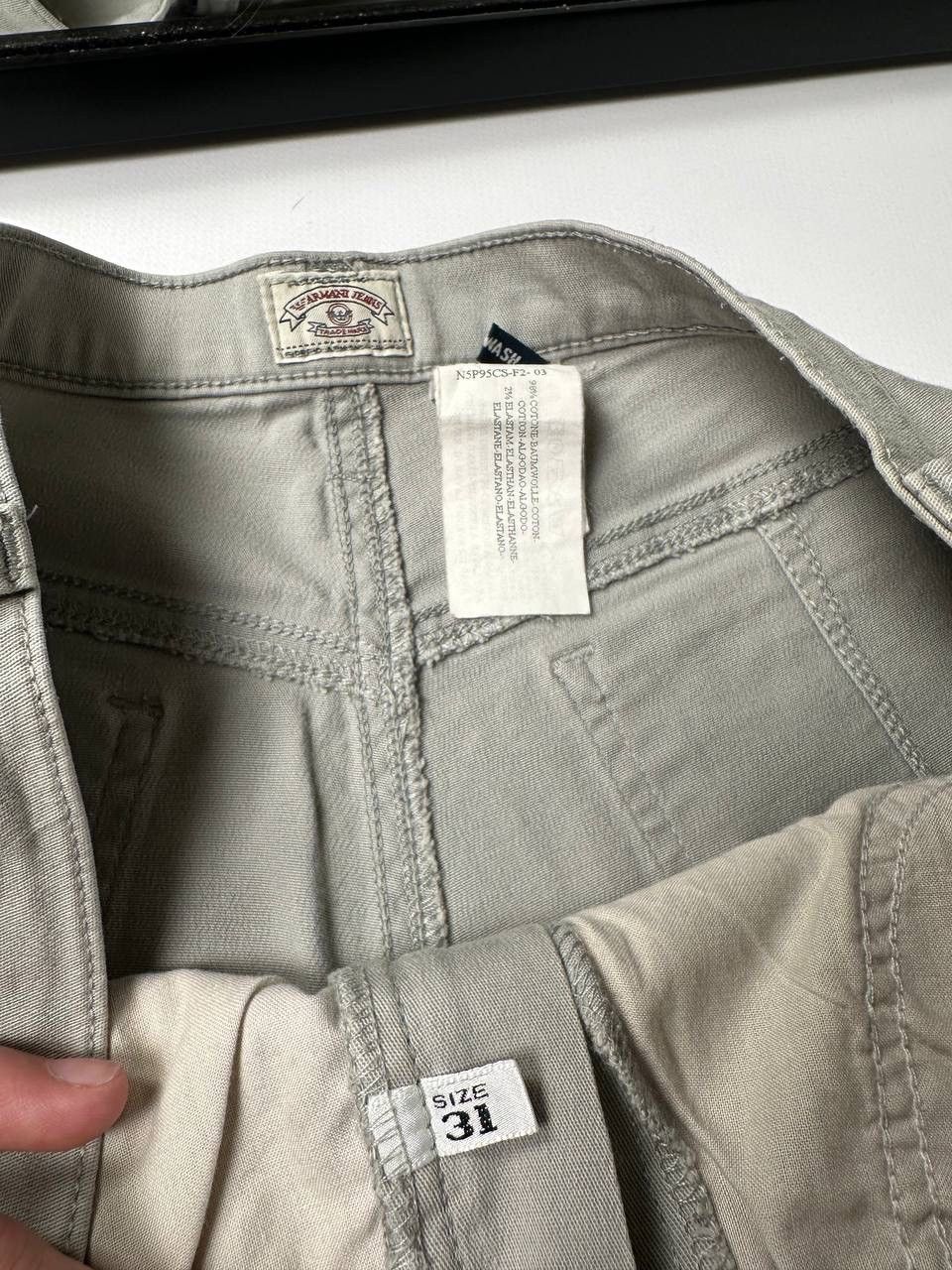 Giorgio Armani Giorgio Armani Jeans Gray Baggy Japanese Metal logo Size US 31 - 8 Thumbnail