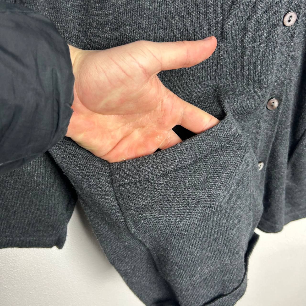Gudrun Sjoden Womens Gudrun Sjoden Basic button cardigan Size S / US 4 / IT 40 - 3 Thumbnail