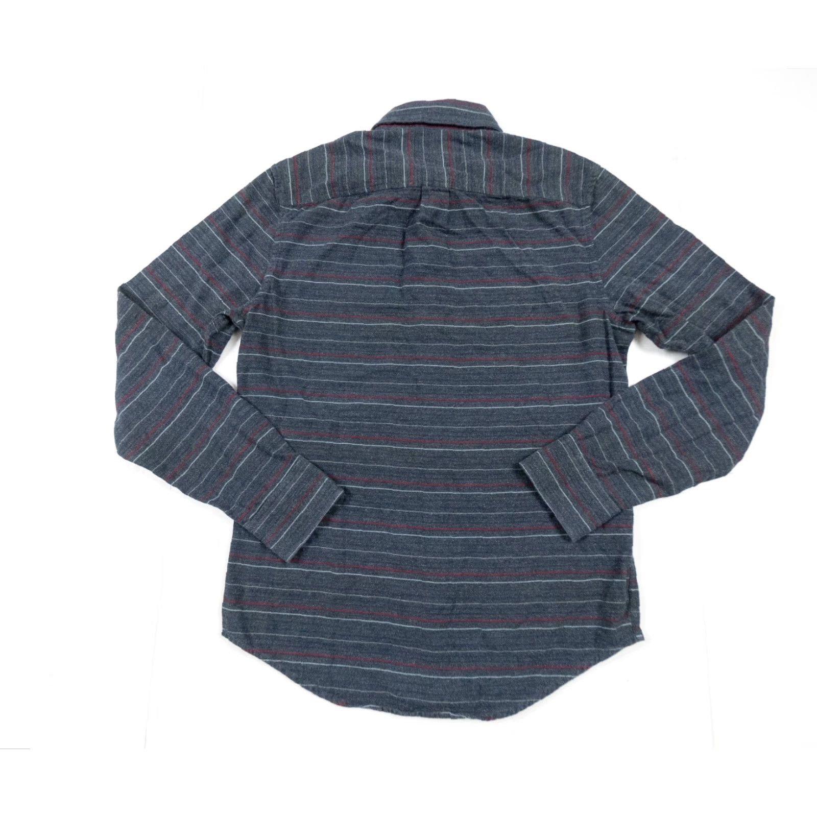 Original Penguin VINTAGE Penguin Men’s Button-Up Shirt Long Sleeve Striped Cotton Casual Business Slim Fit Adult Small Gray Size US S / EU 44-46 / 1 - 6 Thumbnail