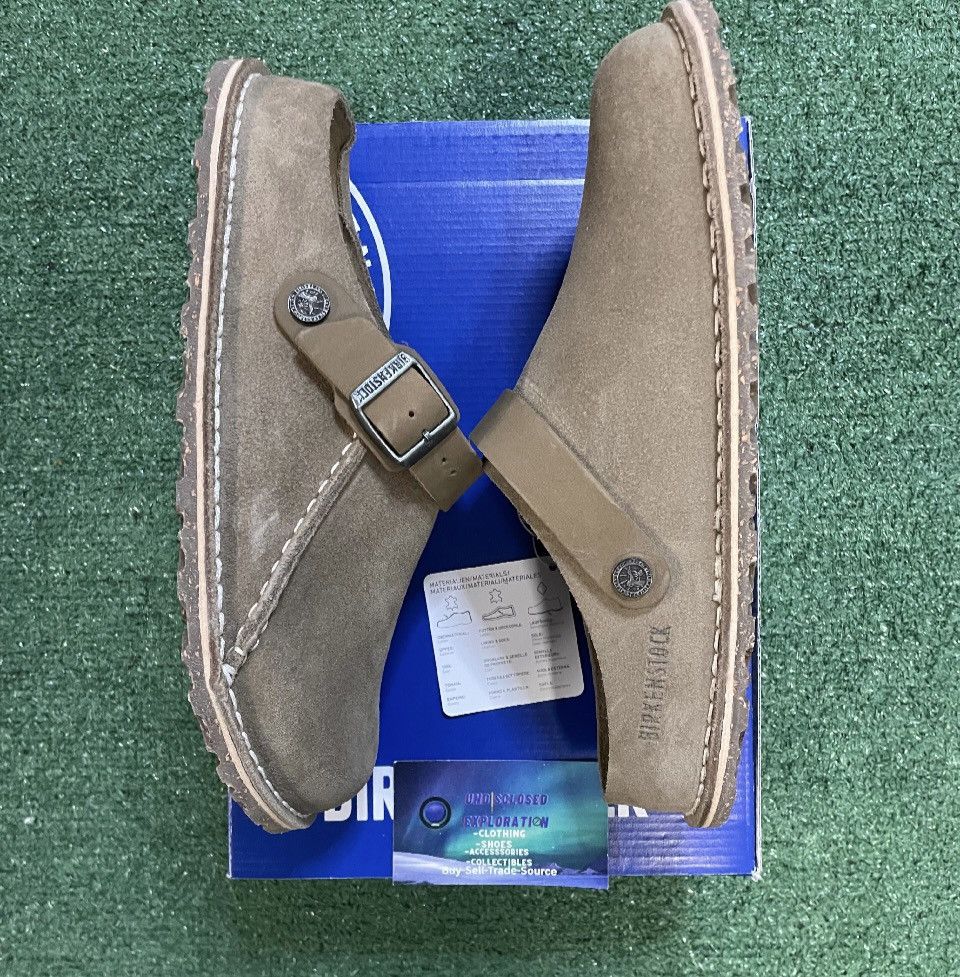 Birkenstock Birkenstock Lutry Premium grey suede Size US 6 / EU 39 - 4 Thumbnail