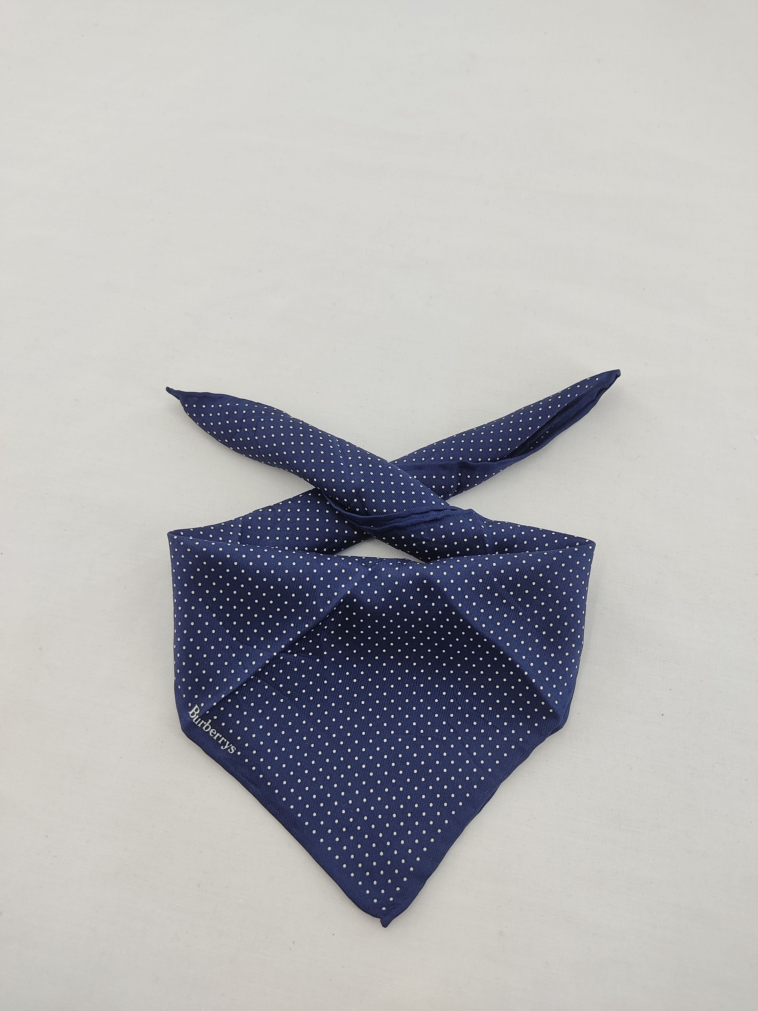 Burberry Vintage Burberry Silk Handkerchief / Neckwear / Bandana Size ONE SIZE - 2 Thumbnail