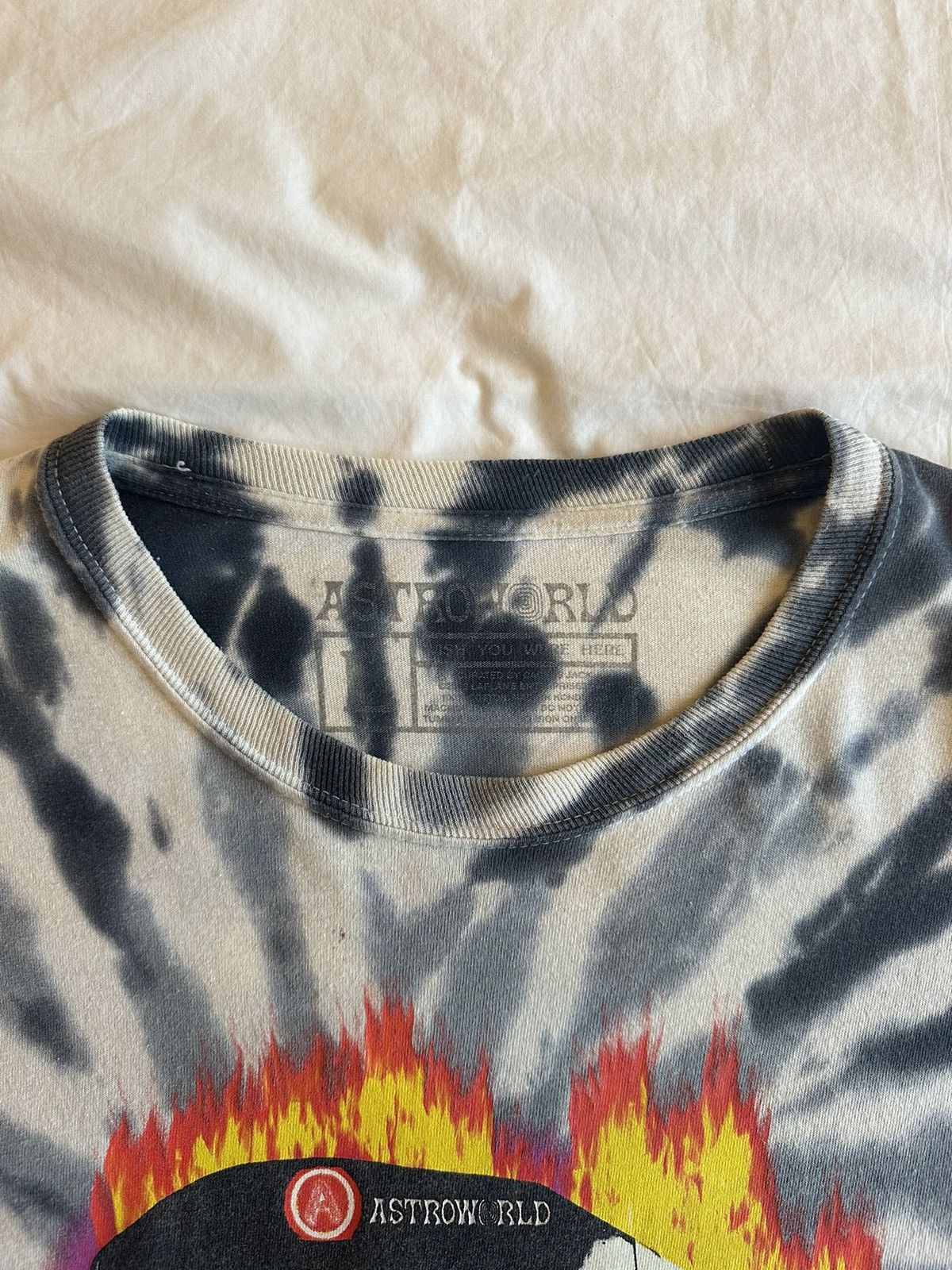 Travis Scott Travis Scott Astroworld Tour Burning Train Barclays L/S Tee Size US L / EU 52-54 / 3 - 5 Thumbnail