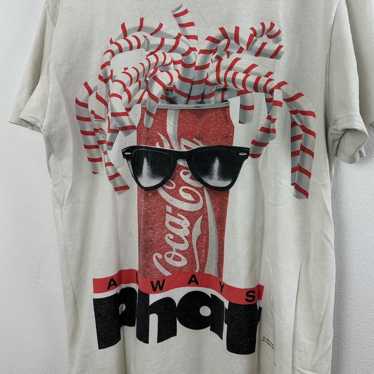Vintage Vintage Coca Cola T Shirt L Snack Promo Always Phat Size US L / EU 52-54 / 3 - 1 Thumbnail