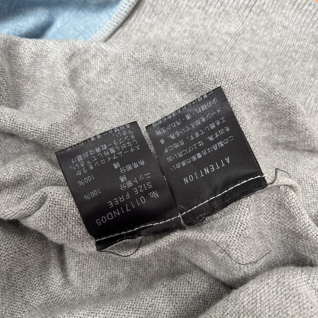 Hysteric Glamour Hysteric Glamour Chambray x Cardigans Sweater "Evil Angle" Size M / US 6-8 / IT 42-44 - 8 Thumbnail