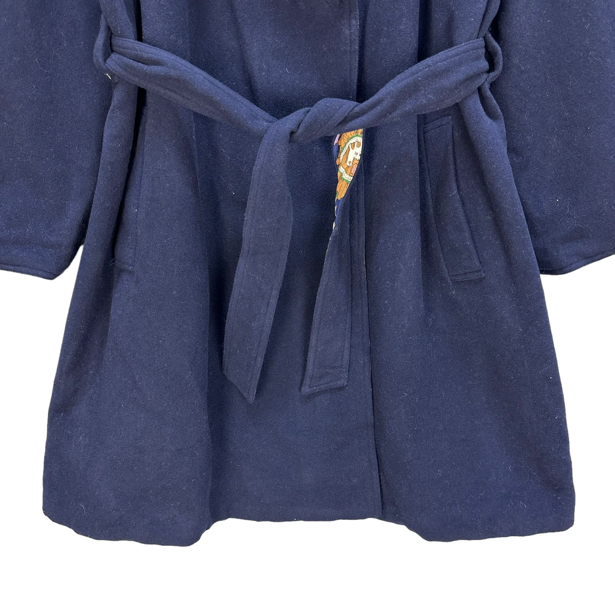 Japanese Brand Apuman Zemma Boutique Wool Hoodie Coat #A29-0669 Size L / US 10 / IT 46 - 3 Thumbnail