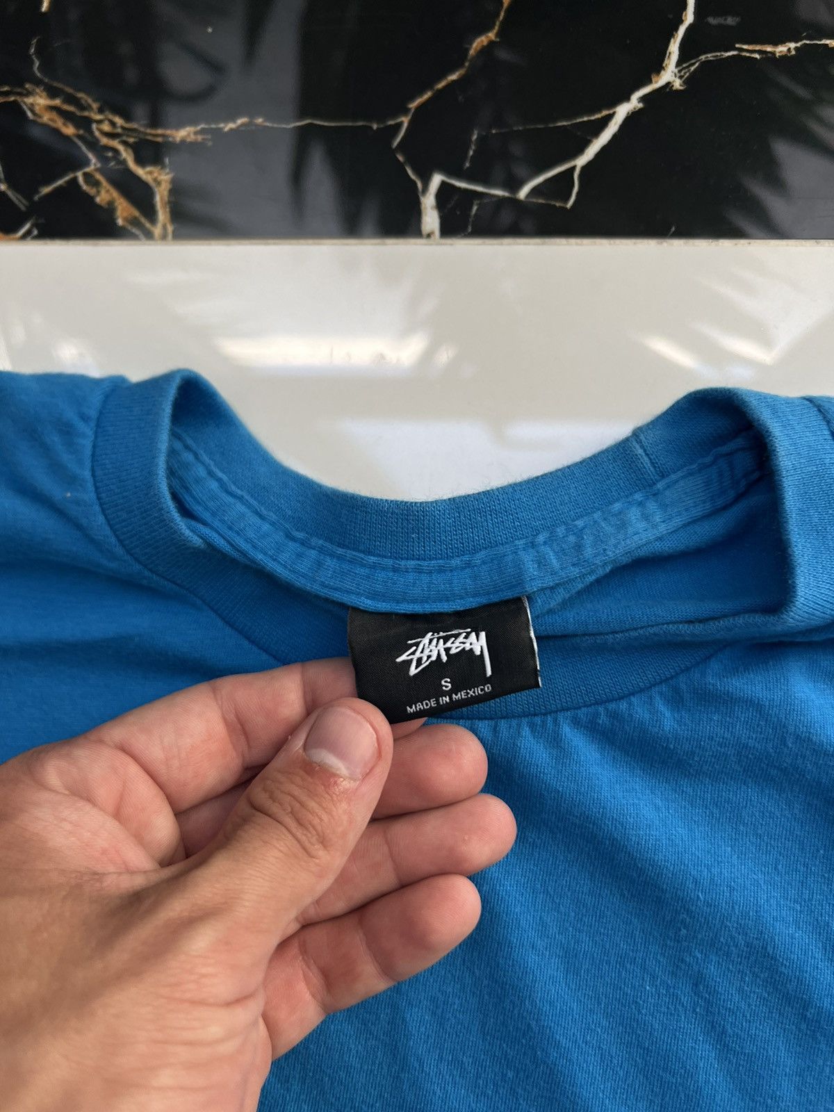 Stussy × Vintage 90’s STUSSY BIG LOGO RARE Y2K TEE ARCHIVE Size US S / EU 44-46 / 1 - 6 Thumbnail
