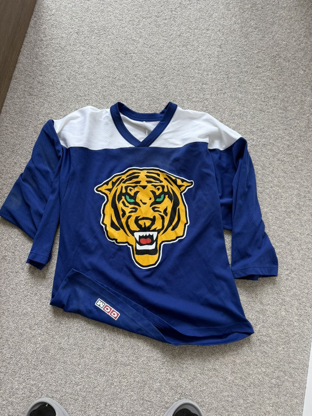 Vintage Vintage CCM Cat hockey shirt Size US L / EU 52-54 / 3 - 1 Preview