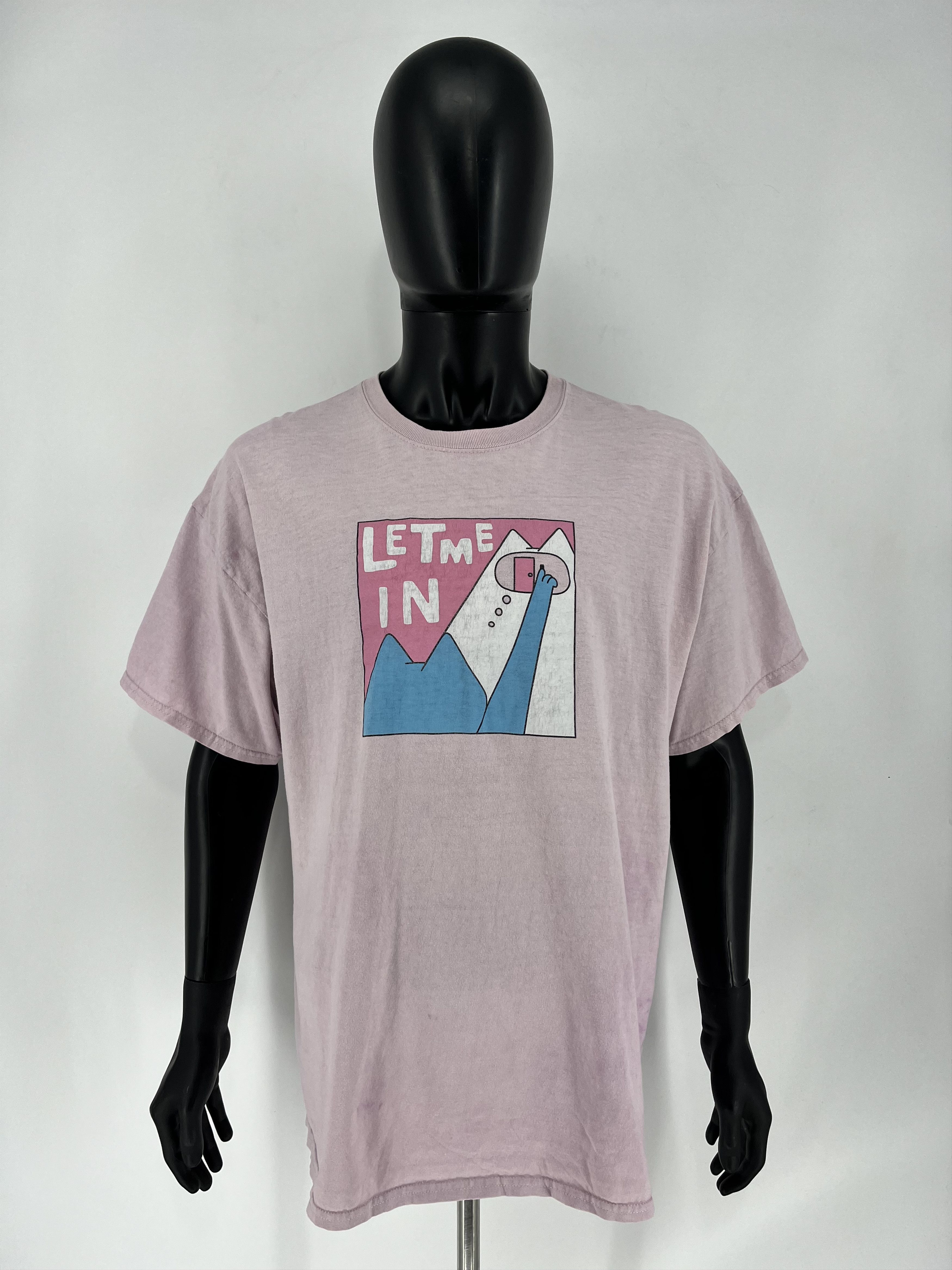RIPNDIP Vintage Leon Karssen Cat "let Me In” Pink T-Shirts Size XXL Size US XXL / EU 58 / 5 - 2 Thumbnail