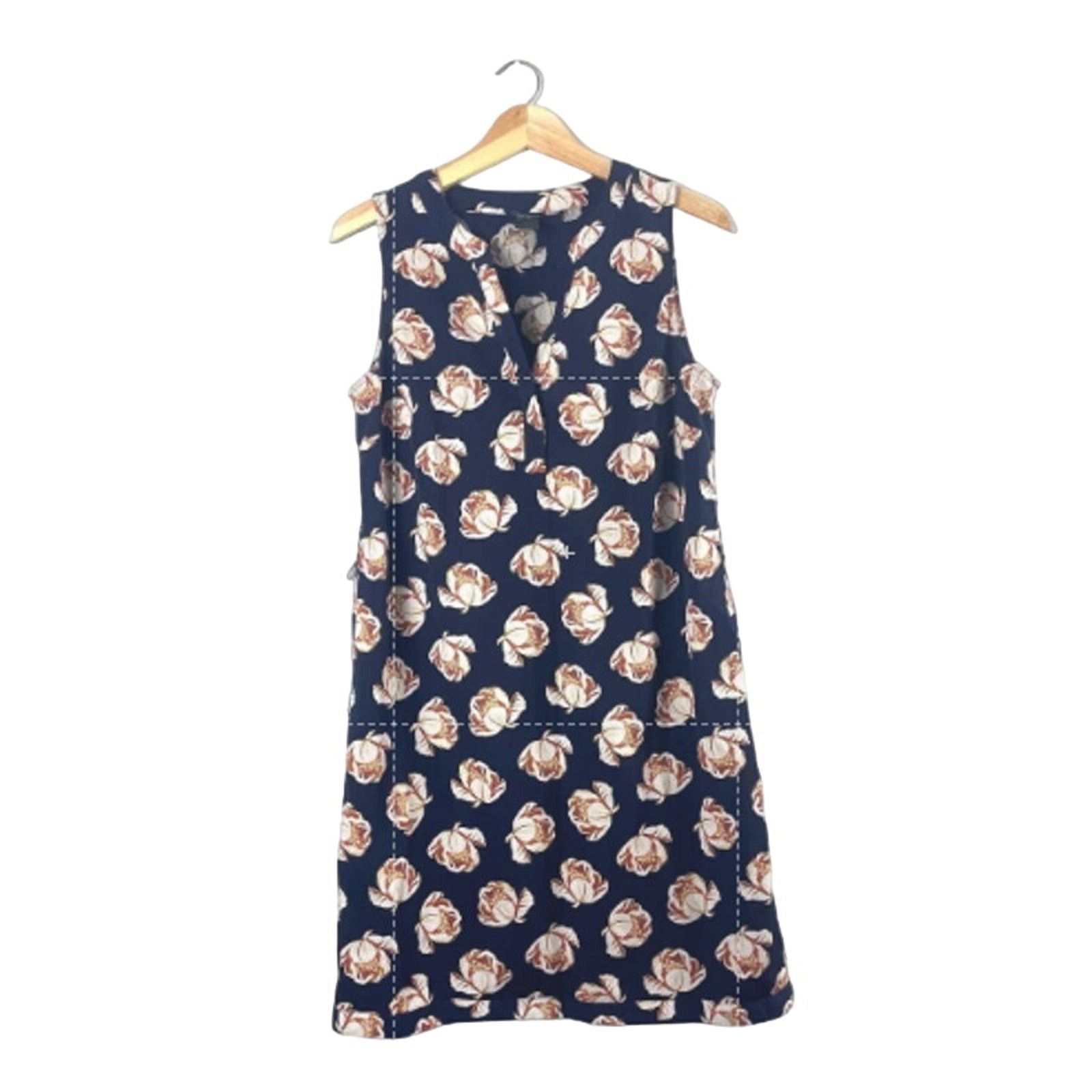 Ann Taylor Women's Floral Ann Taylor Shift Dress M Size M / US 6-8 / IT 42-44 - 1 Thumbnail