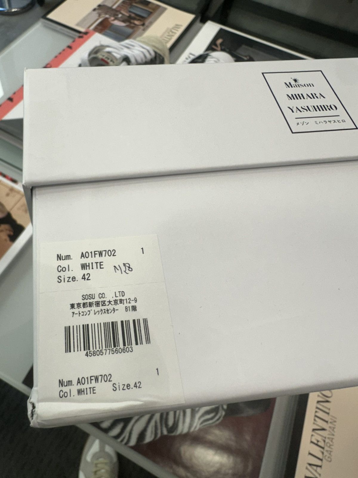 Maison MIHARA YASUHIRO MAISON MIHARA YASUHIRO - Peterson Low White Sneakers Size US 9 / EU 42 - 7 Thumbnail