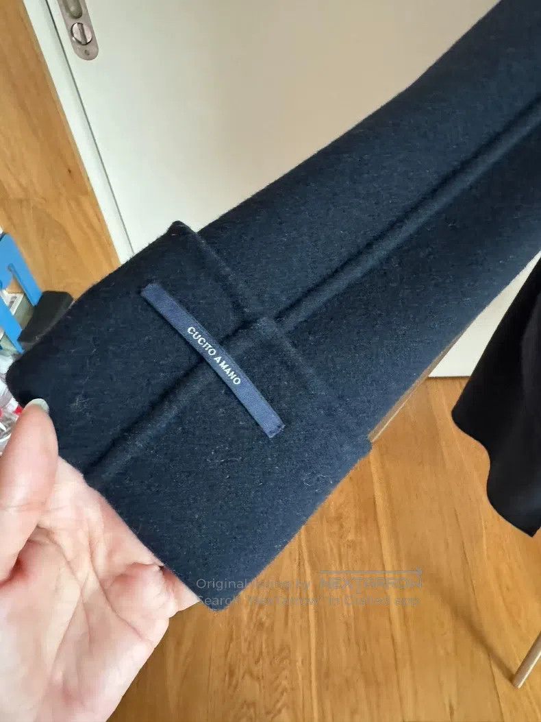 Max Mara Max Mara Long Overcoat, Dark Navy Blue Size S / US 4 / IT 40 - 3 Thumbnail