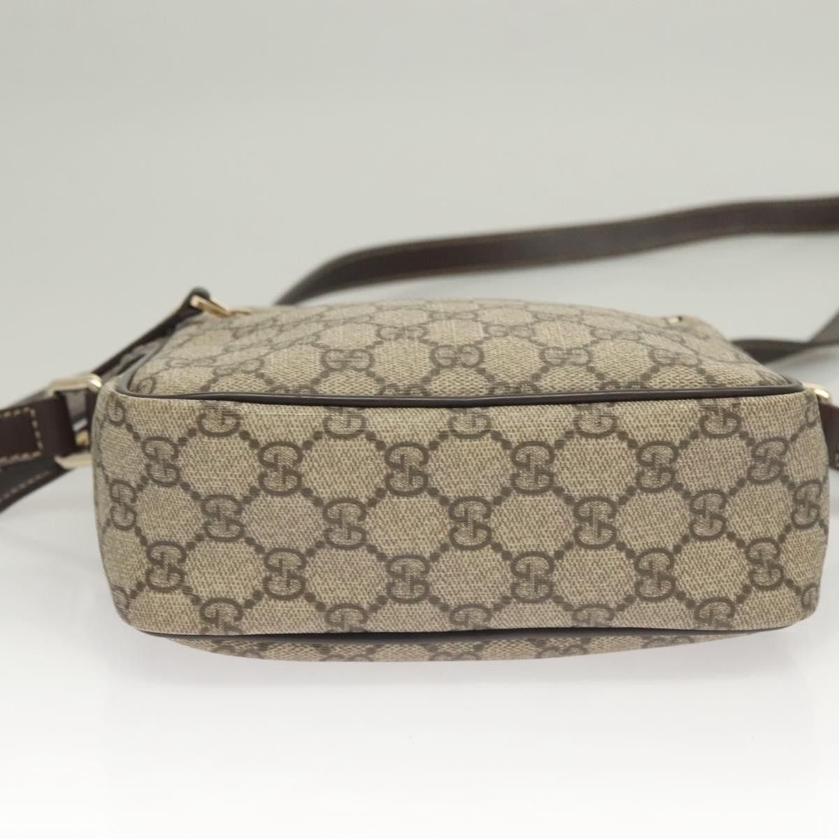 Gucci GUCCI GG Supreme Shoulder Bag Pvc Beige Gold Size ONE SIZE - 9 Thumbnail
