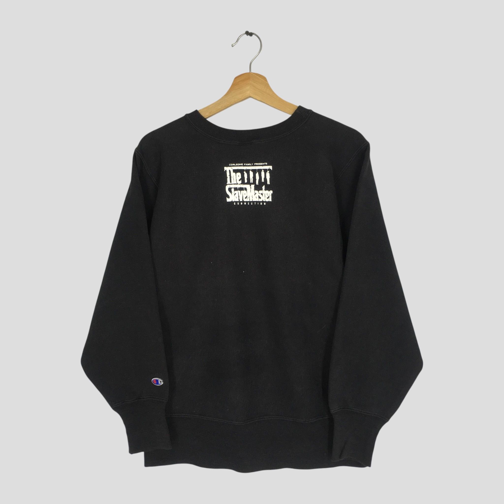Champion Vintage 90's Champion Reverse Weave Black Sweatshirt - 501 Size US M / EU 48-50 / 2 - 2 Thumbnail