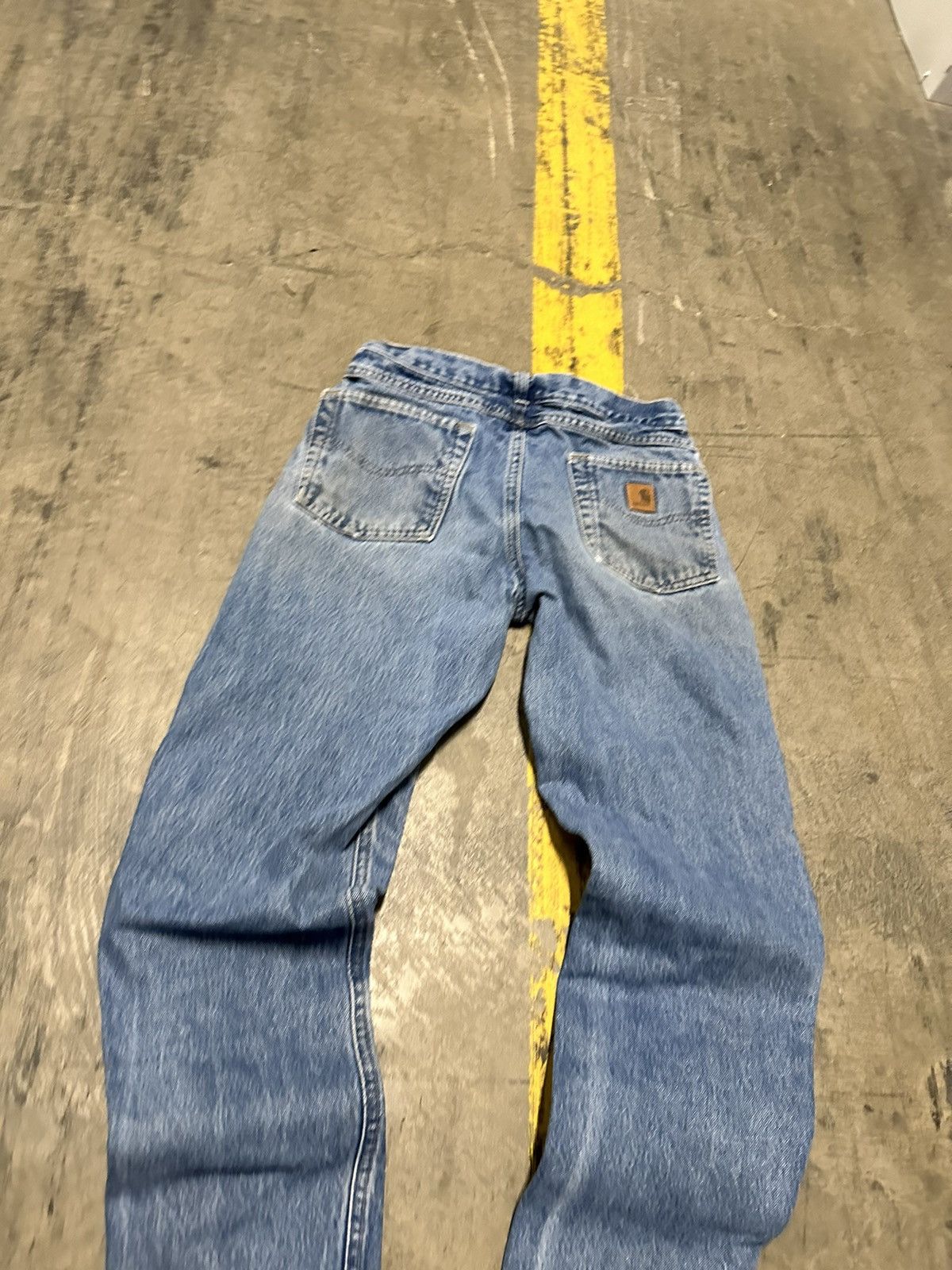 Carhartt × Vintage Vintage carhartt straight leg jeans Size US 29 - 3 Thumbnail