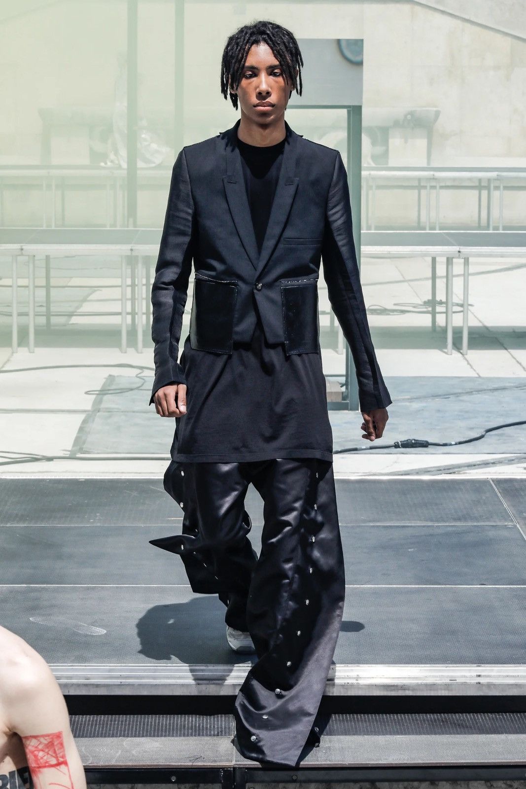 Rick Owens Rick Owens SS19 Cropped Blazer Size 48R - 3 Thumbnail