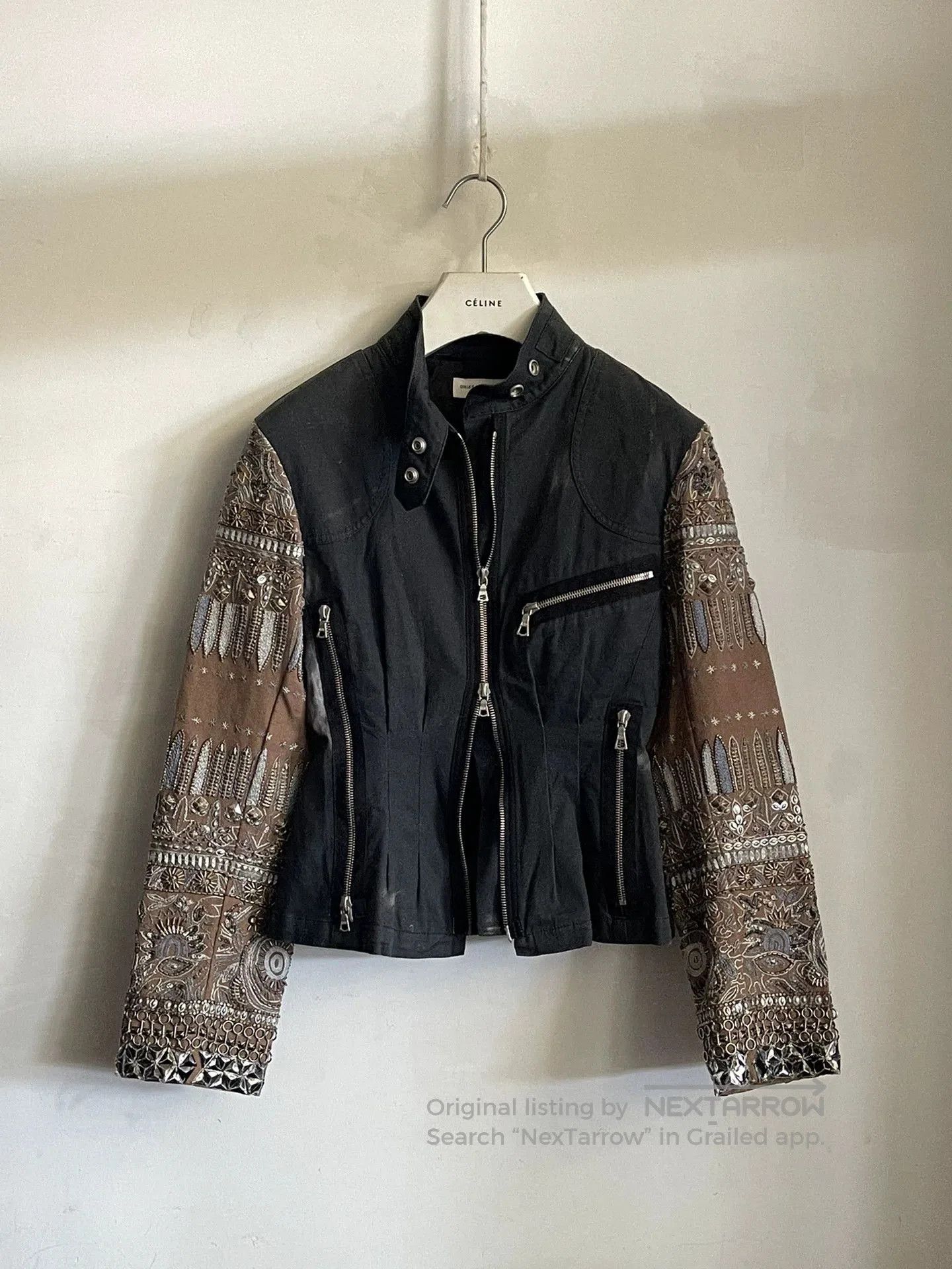 Dries Van Noten Dries Van Noten Floral Warrior Jacket. Size XS / US 0-2 / IT 36-38 - 3 Thumbnail