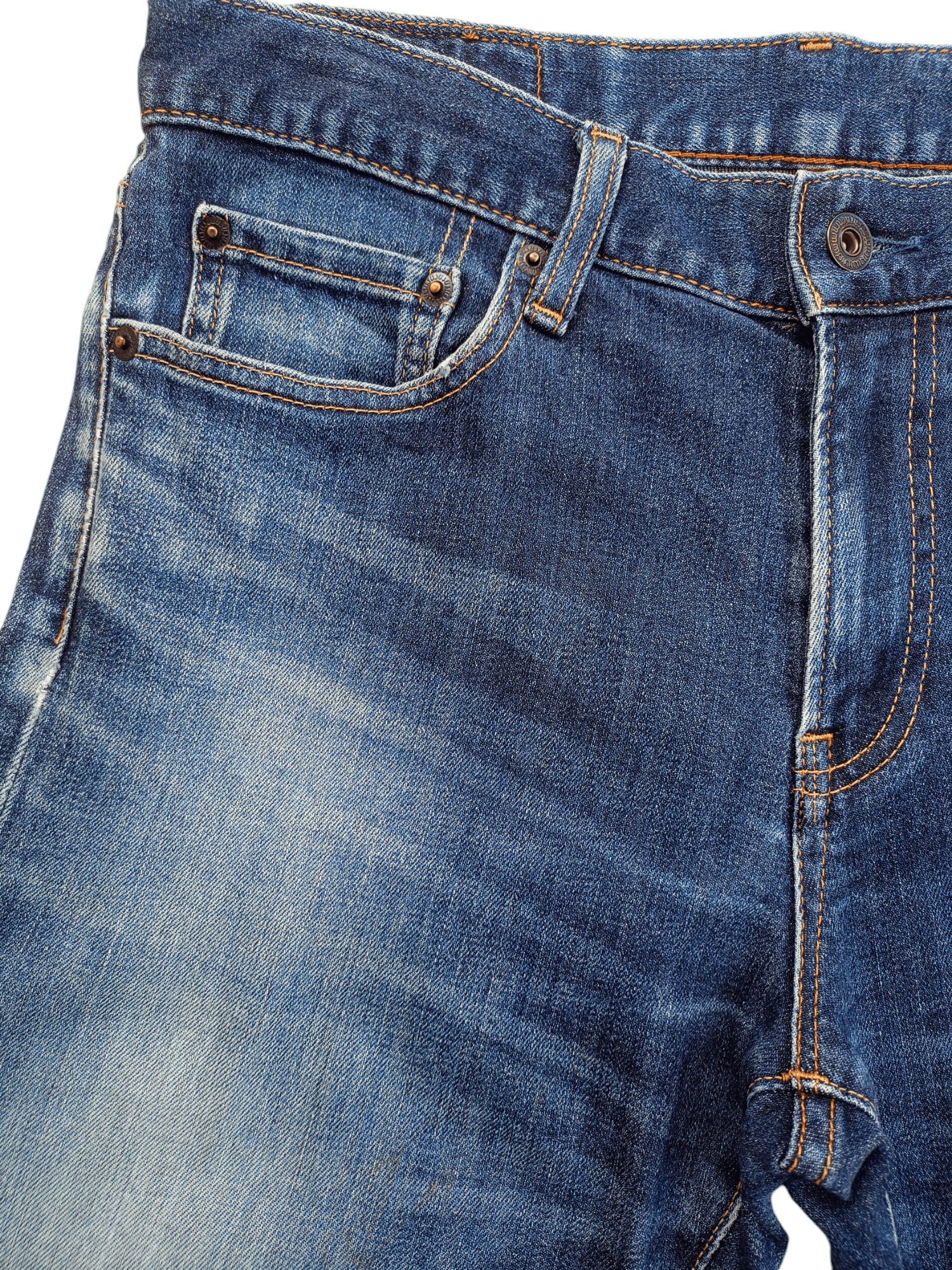 Uniqlo × Vintage UNIQLO UJ Distressed Vintage Streetwear Denim Size US 32 / EU 48 - 3 Thumbnail
