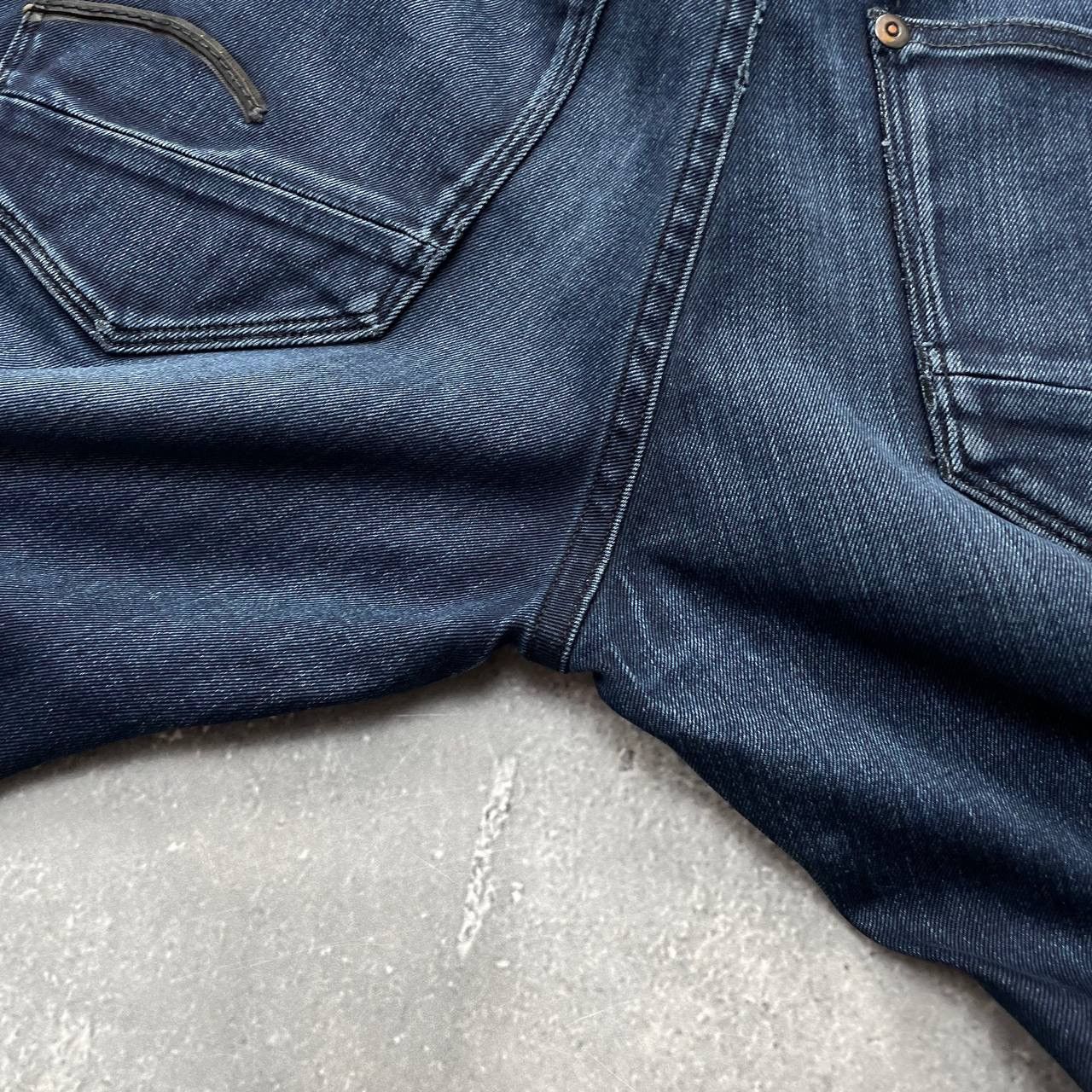 G-Star G-Star Raw Revend Super Slim Stretch Jeans Blue Dark Aged Size US 32 / EU 48 - 22 Thumbnail