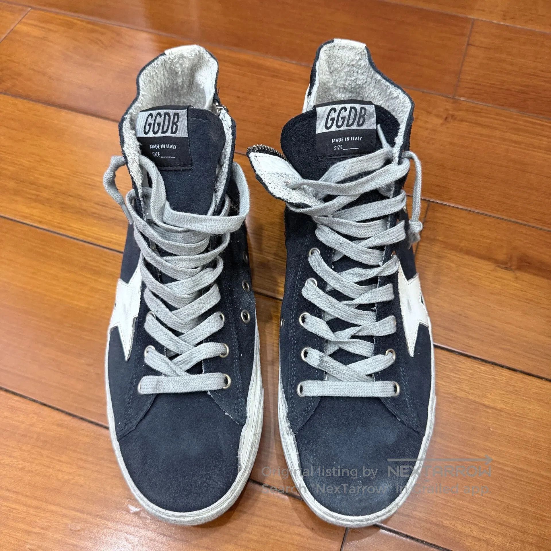 Golden Goose Golden Goose Francy Distressed High. Size US 7 / EU 40 - 2 Thumbnail