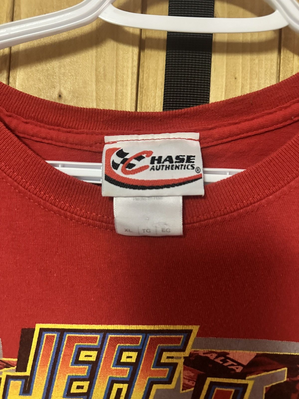 Vintage Vintage Jeff Gordon Chase Tee XL Size US XL / EU 56 / 4 - 6 Thumbnail