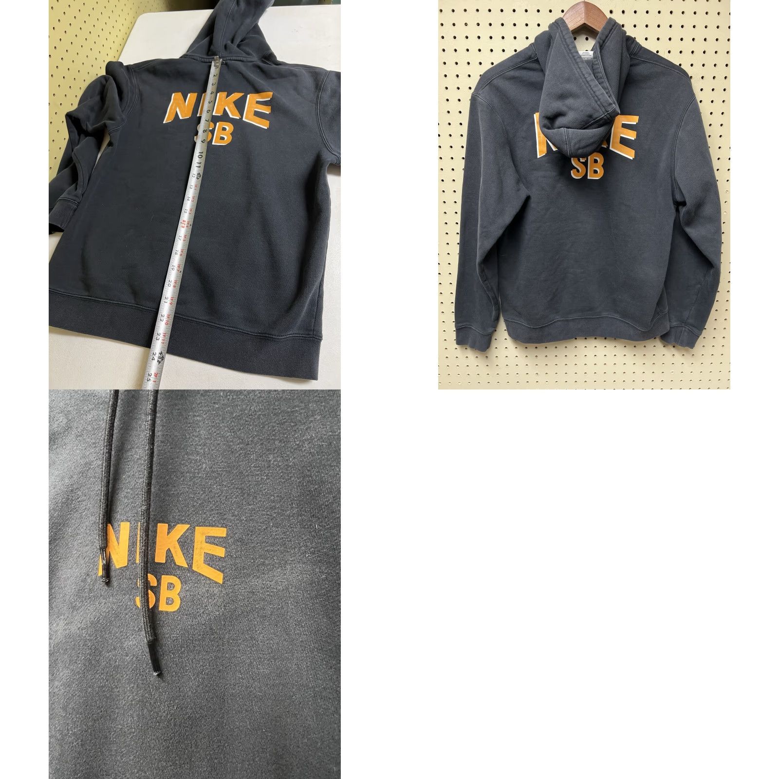 Nike Nike SB Icon Hoodie Mens XS Black Pullover Logo Sweatshirt Sweatshirt Size US XS / EU 42 / 0 - 8 Thumbnail