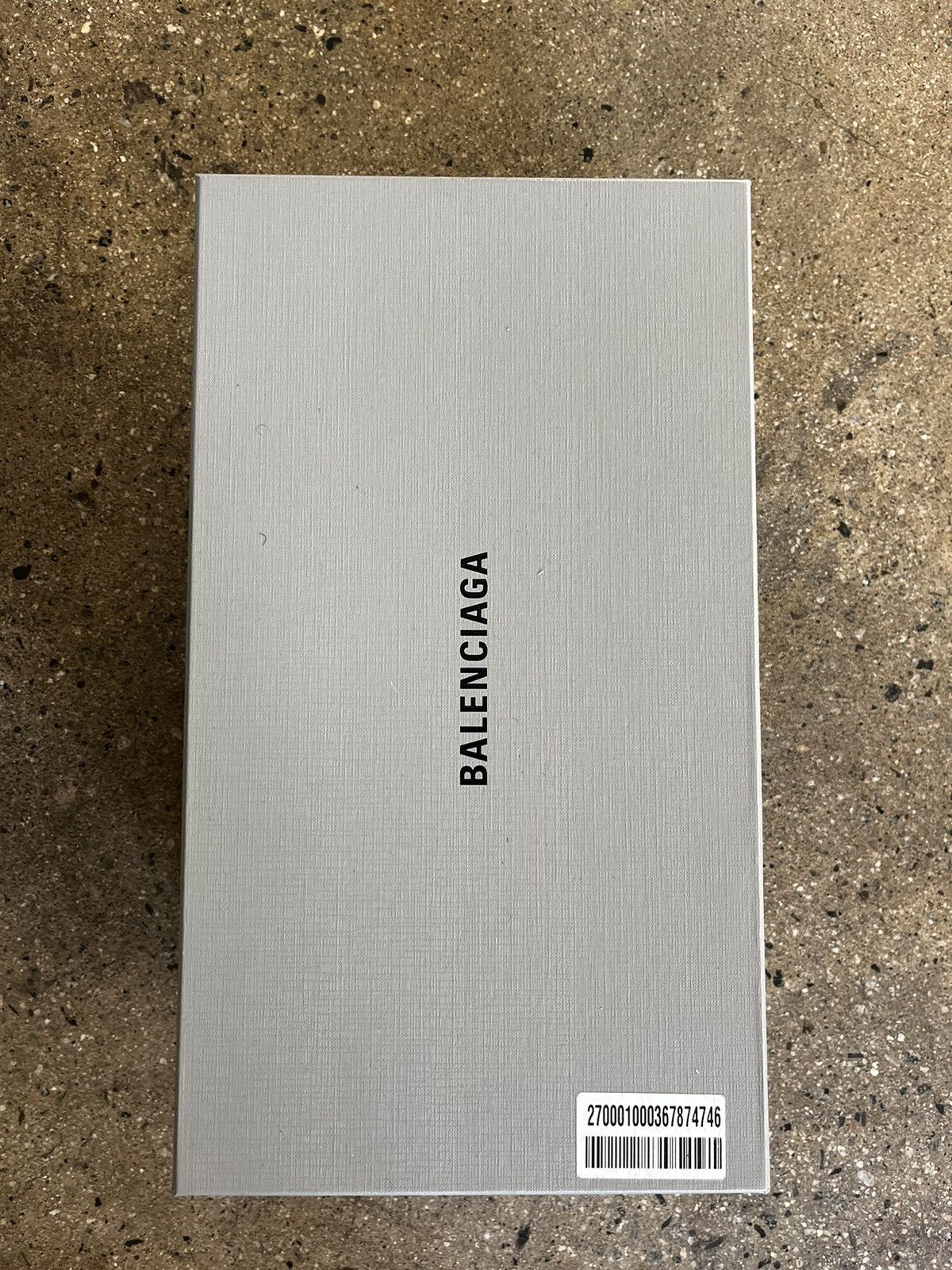 Balenciaga SPACE SHOE SILVER | Grailed