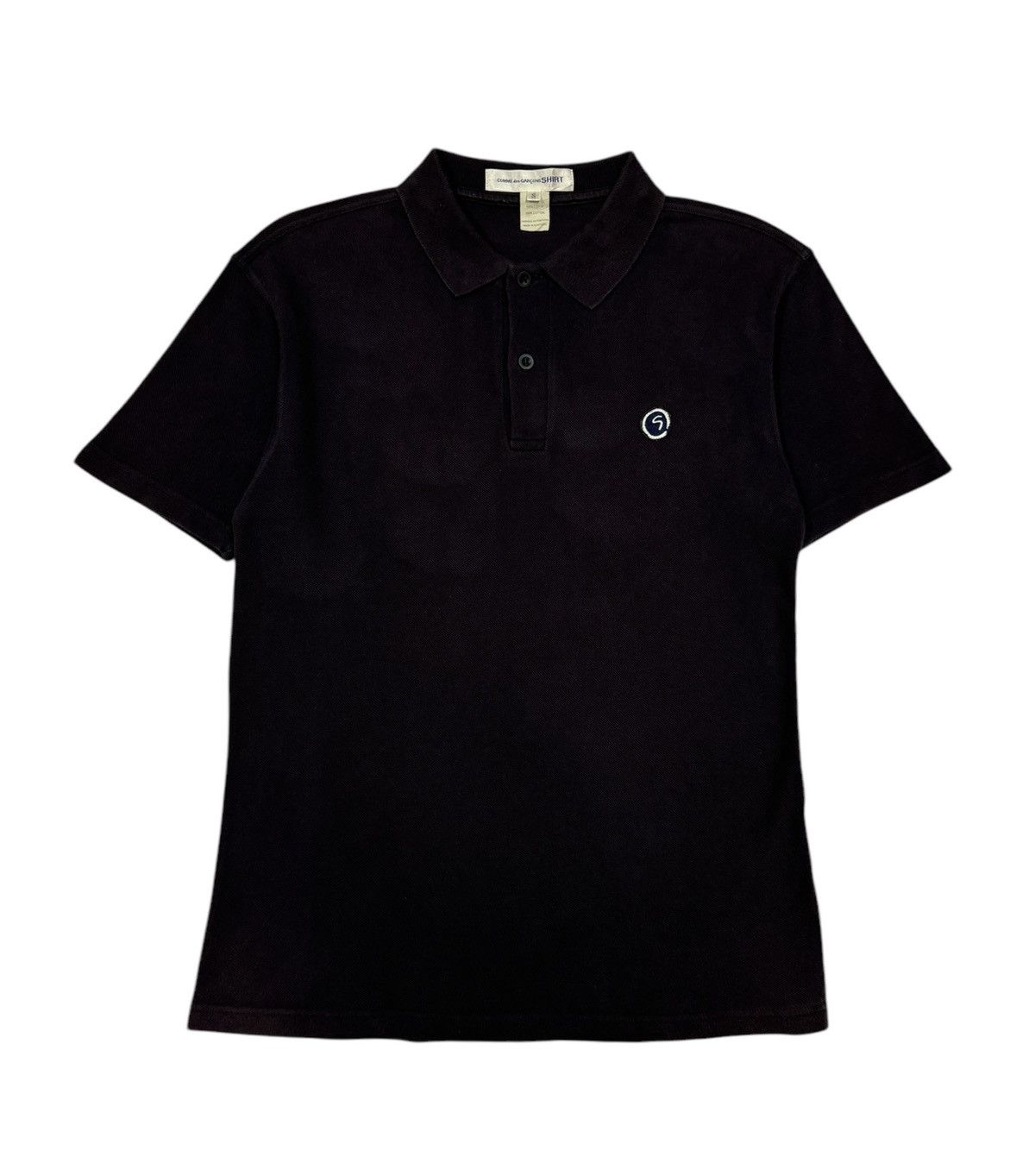 Comme des Garcons Homme Plus × Comme des Garcons SHIRT Comme Des Garçons Shirt Polo Tee Size US S / EU 44-46 / 1 - 1 Thumbnail