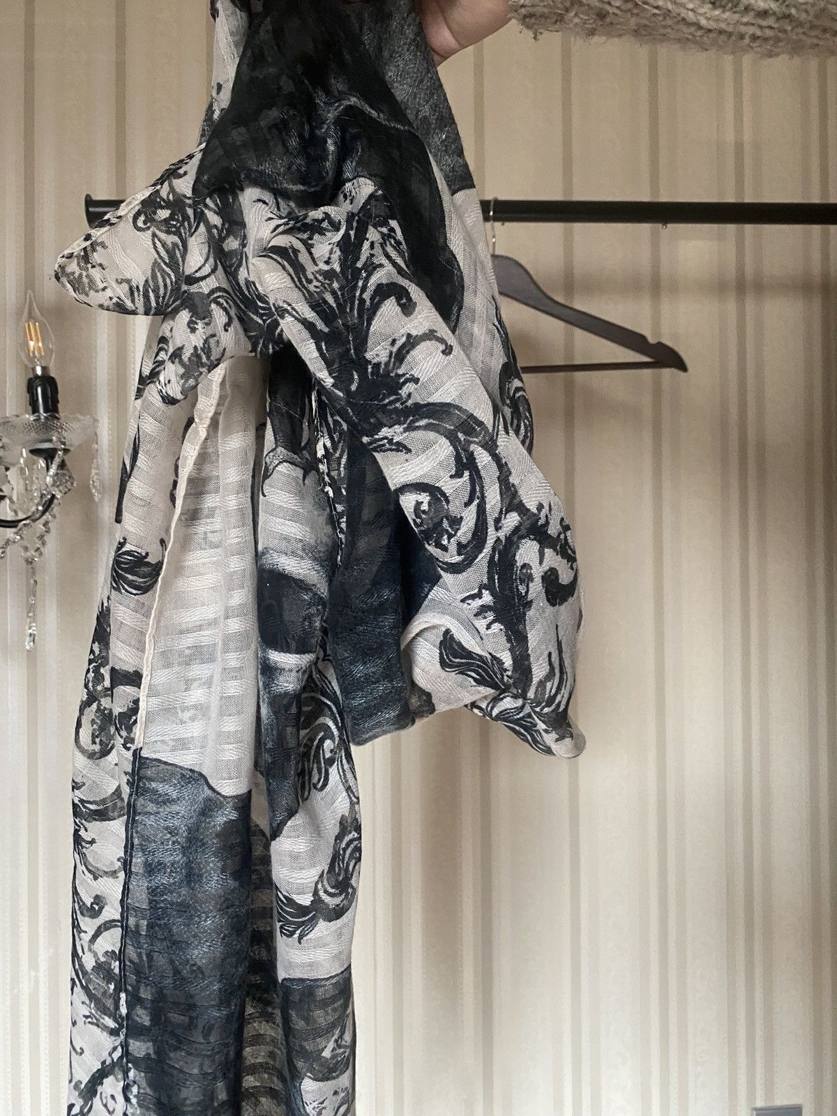 Japanese Brand Skull vkei scarf Size ONE SIZE - 4 Thumbnail