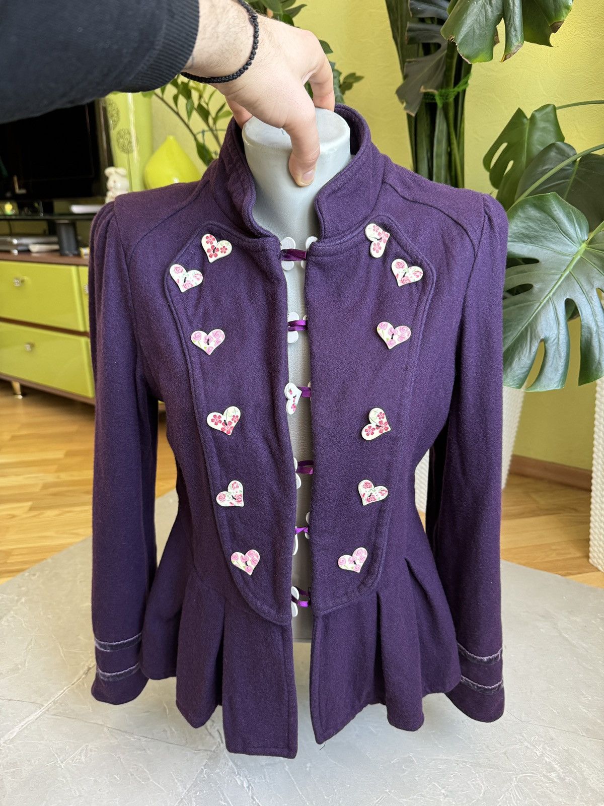Hysteric Glamour Vintage Military Napoleon Bohemian Wool Blazer Jacket Size M / US 6-8 / IT 42-44 - 2 Thumbnail