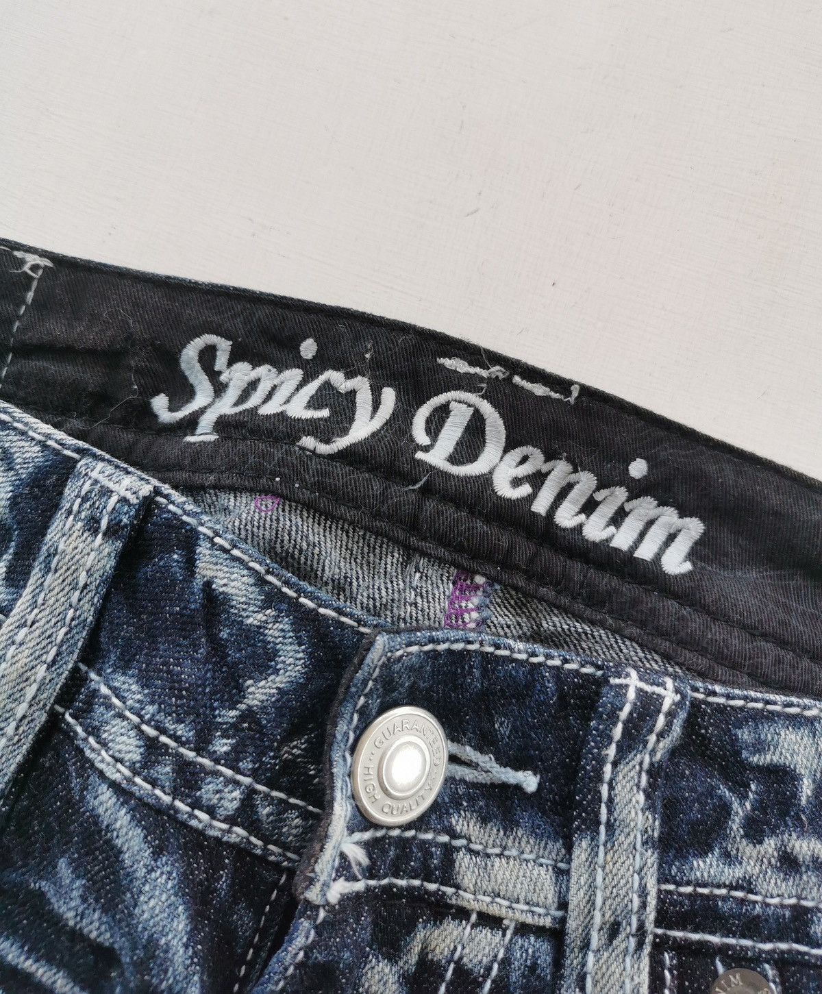 Japanese Brand Boro Bootcut Theoria Spicy Denim Jeans Undercover Inspire Size 31" - 4 Thumbnail