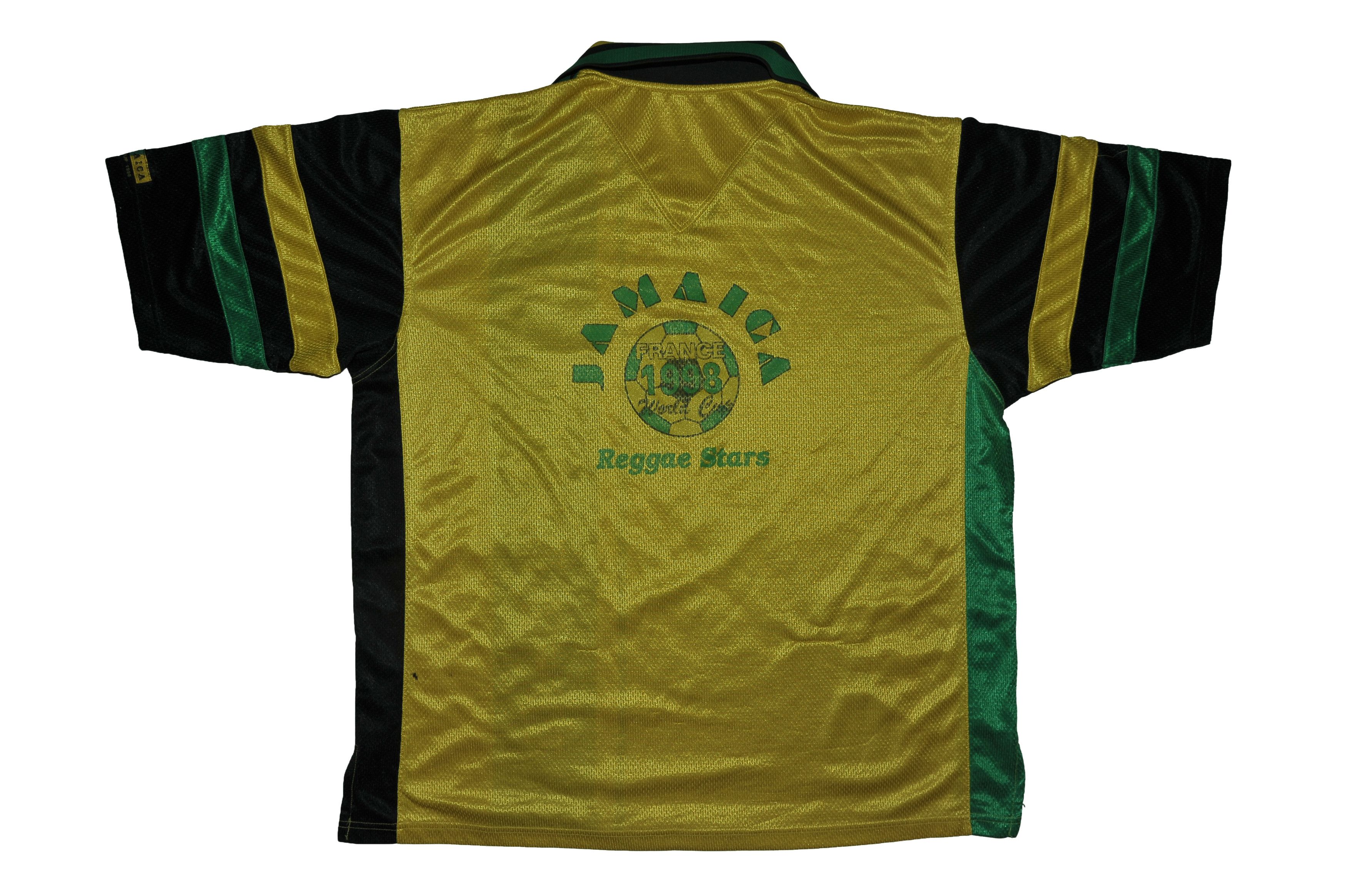 Other Vintage 1998 Jamaica Reggae Stars Jersey Size US XL / EU 56 / 4 - 2 Thumbnail