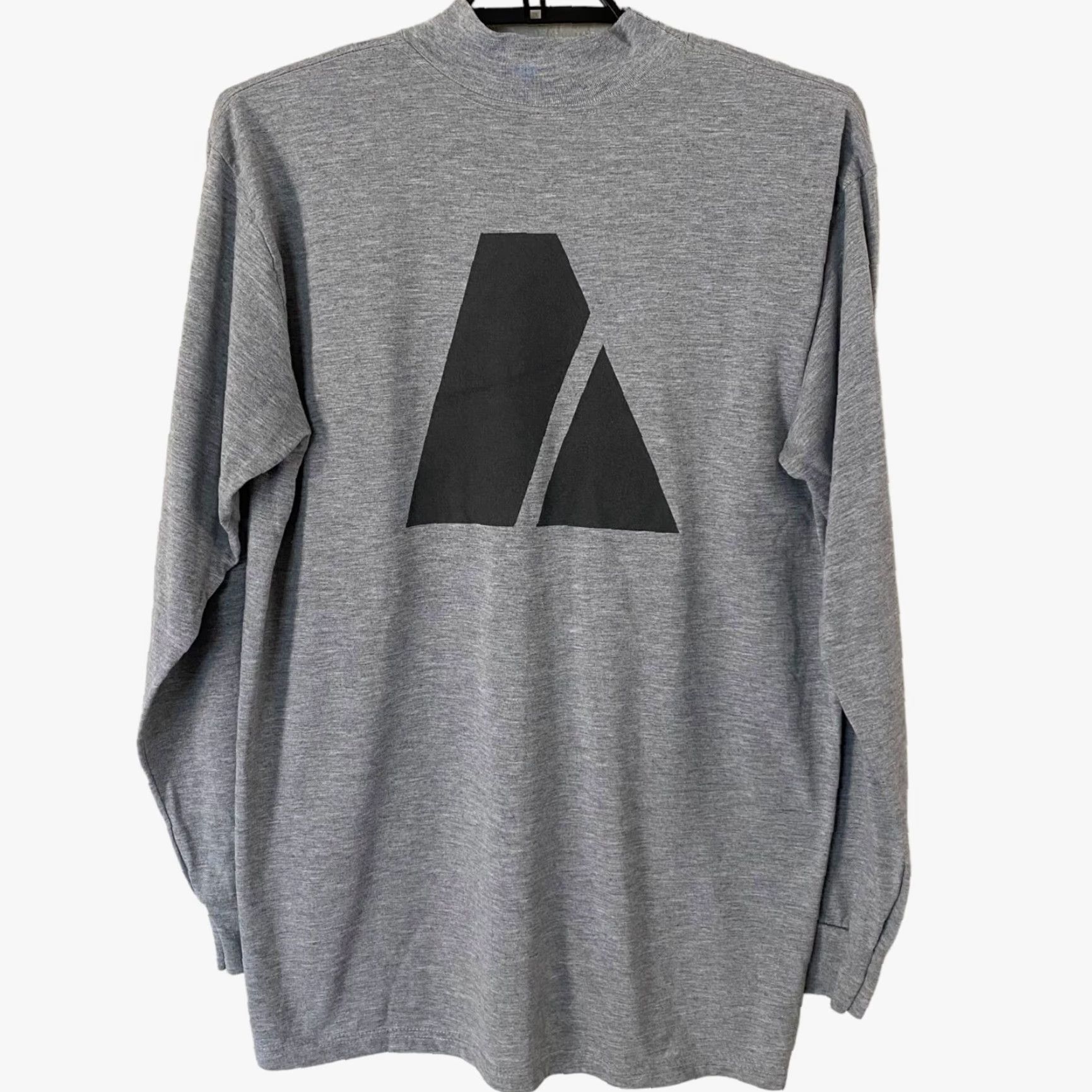 Vintage Y2K US Army Mock Neck Long Sleeve T Shirt Mens Large Gray Size US L / EU 52-54 / 3 - 3 Thumbnail