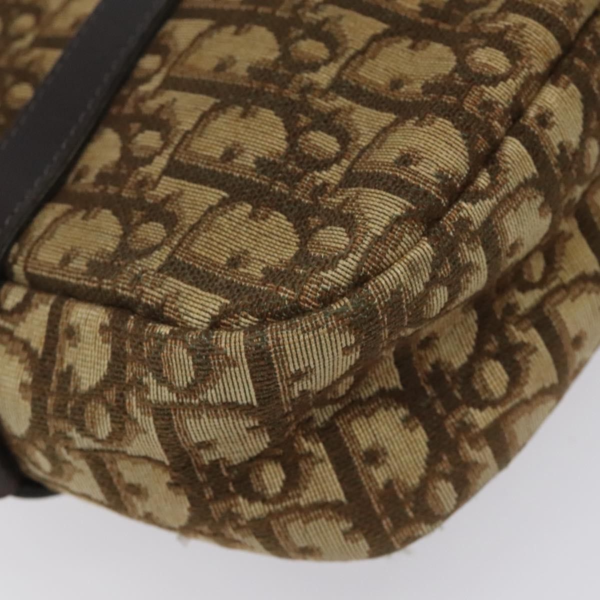 Dior DIOR Trotter Canvas Shoulder Bag Brown Size ONE SIZE - 16 Thumbnail