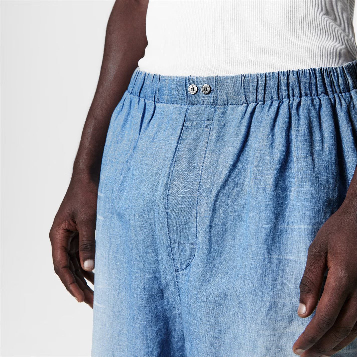 Acne Studios o1g2r1mq0825 Acne Ruxer Short in Blue Size US 32 / EU 48 - 5 Thumbnail