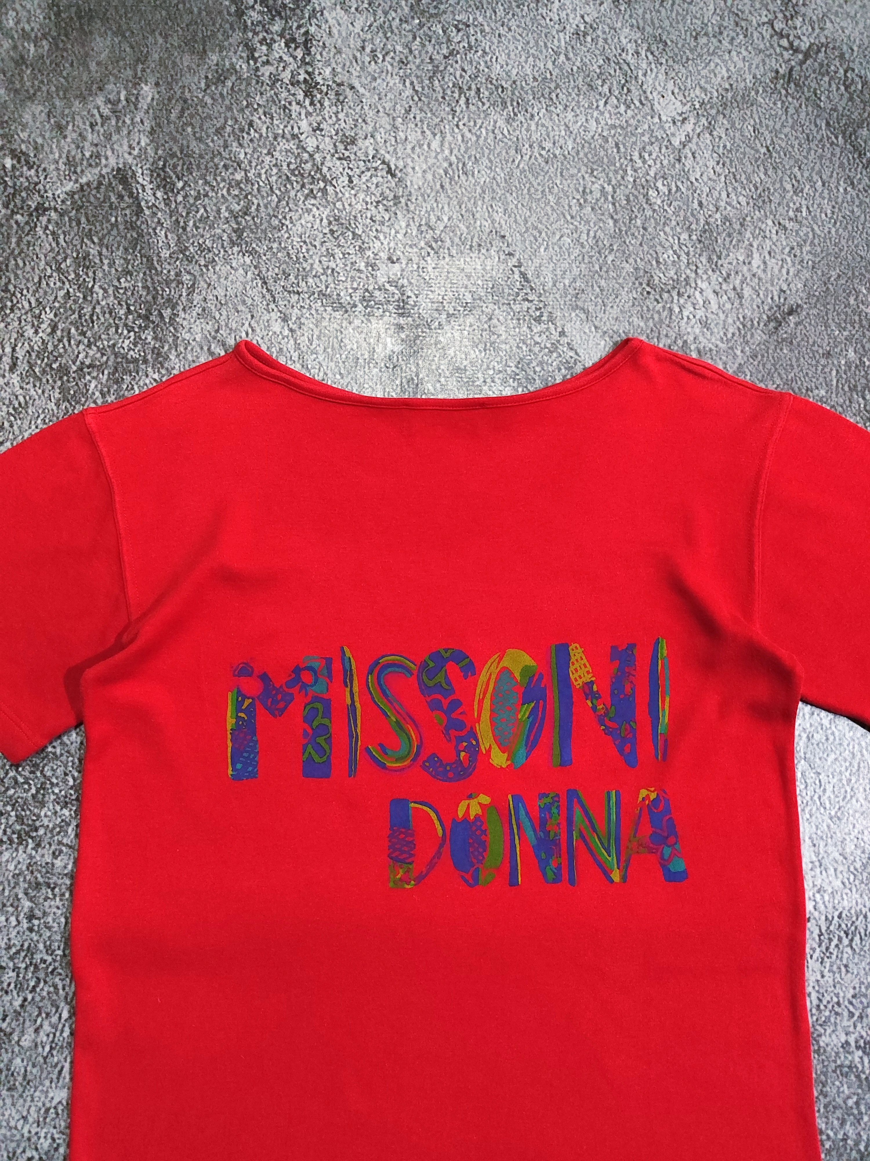 Missoni × Vintage Vintage Missoni Donna Tee Size M / US 6-8 / IT 42-44 - 2 Thumbnail