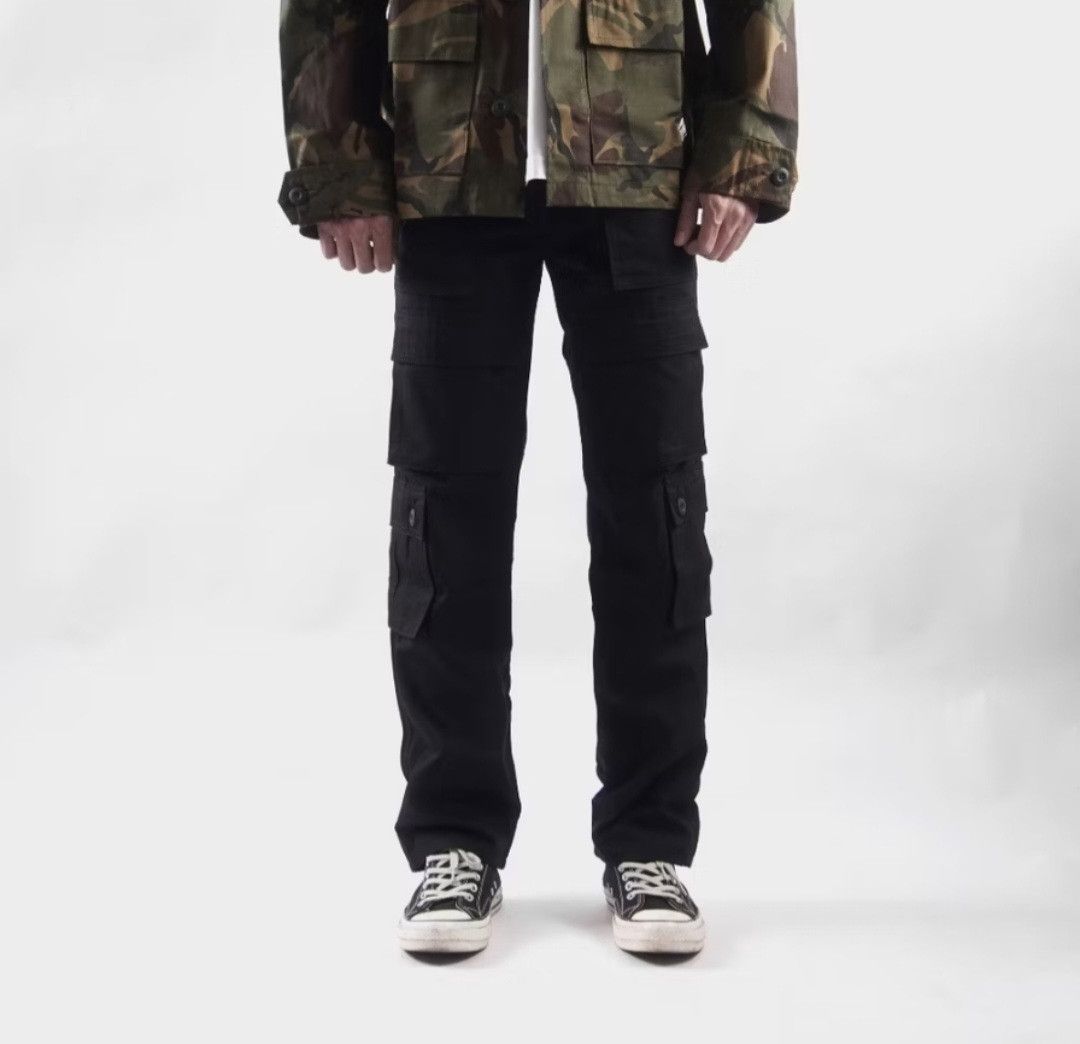 Japanese Brand Black military multipocket bush pant Size US 30 / EU 46 - 1 Thumbnail
