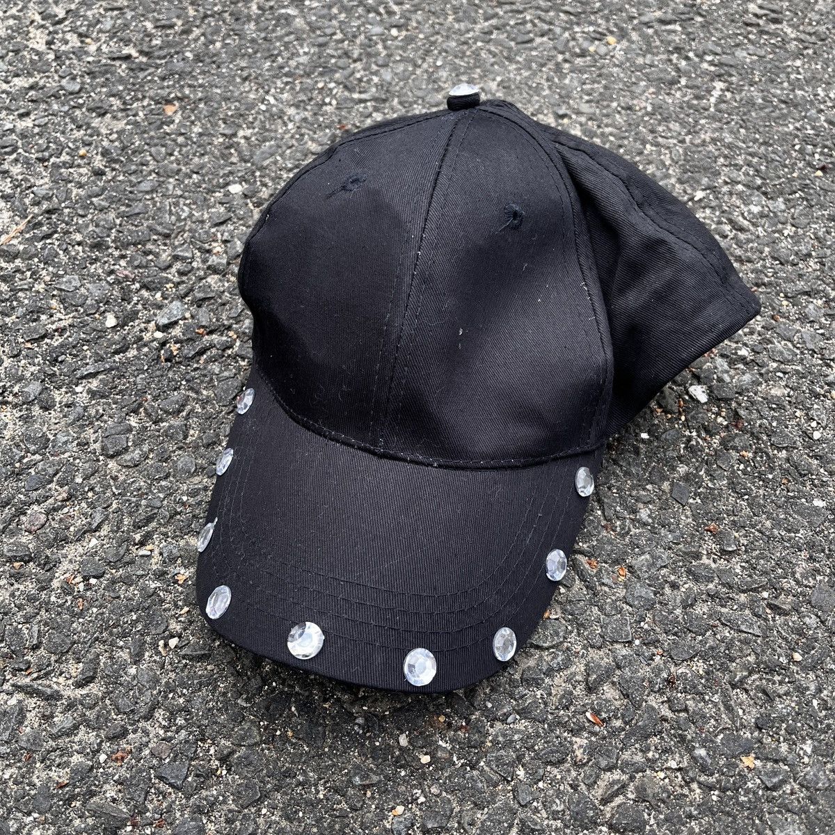 Other Vintage Black Gem Hat Avant Grade Size ONE SIZE - 1 Thumbnail